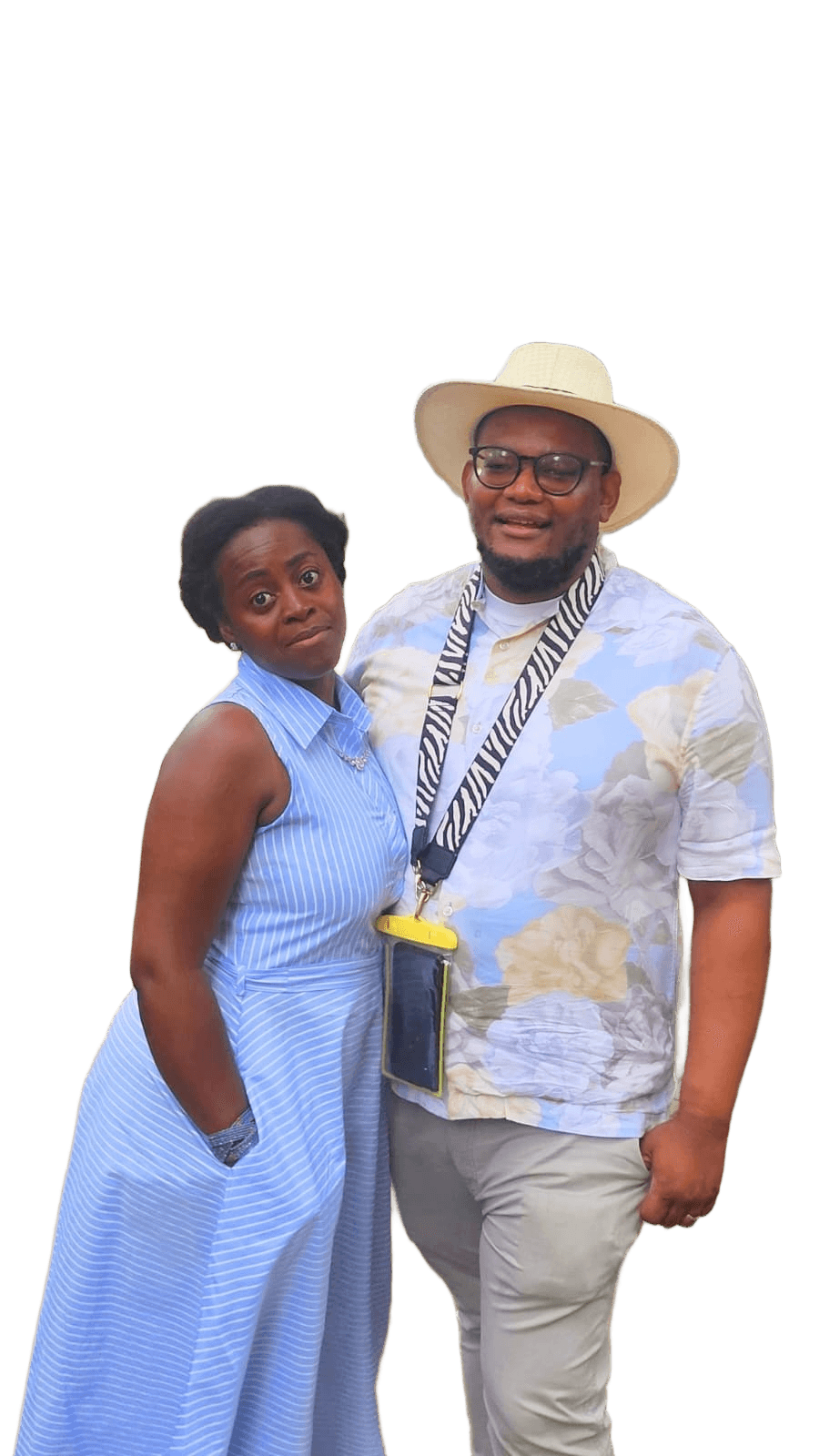 Flawless Background Removal for Outdoor Couple Portraits