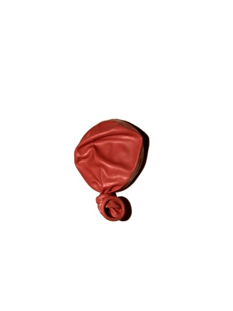 Deflated Red Balloon Background Removal with Shadow | BgRemovit