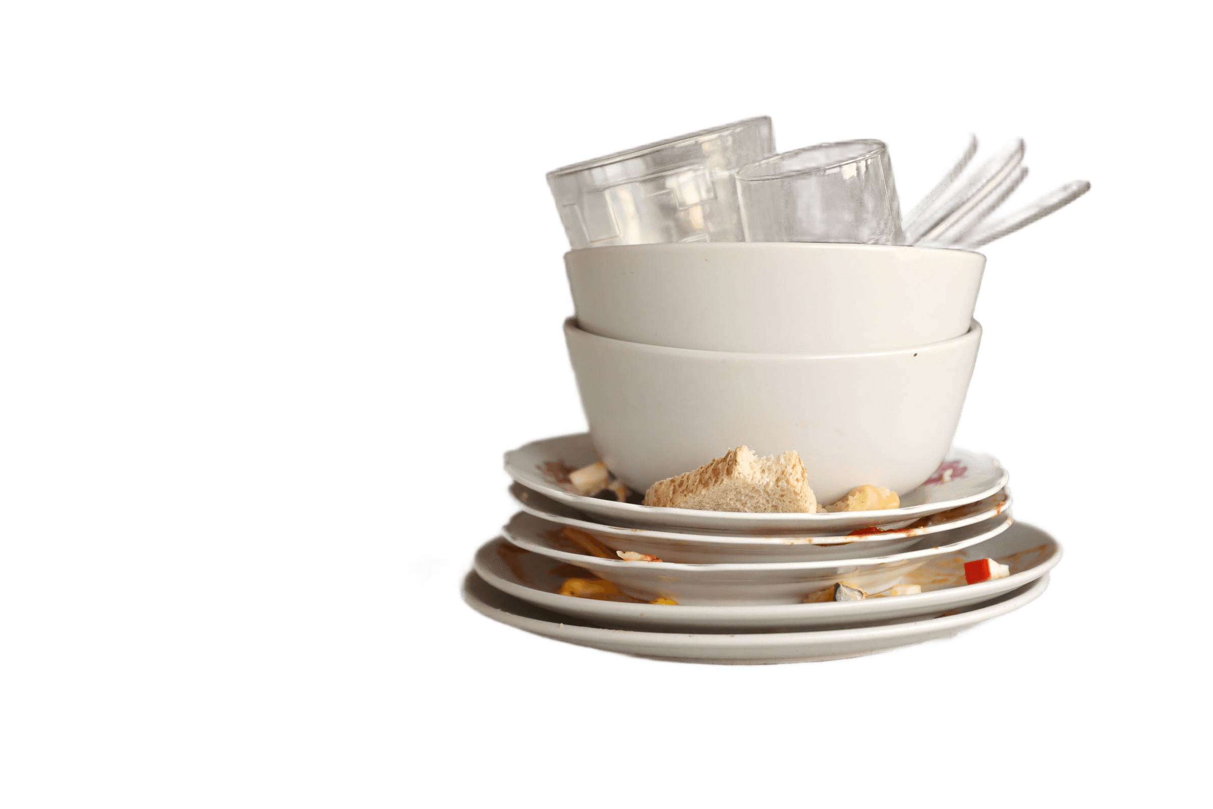 Remove Background from Dirty Dishes & Kitchenware | BgRemovit AI