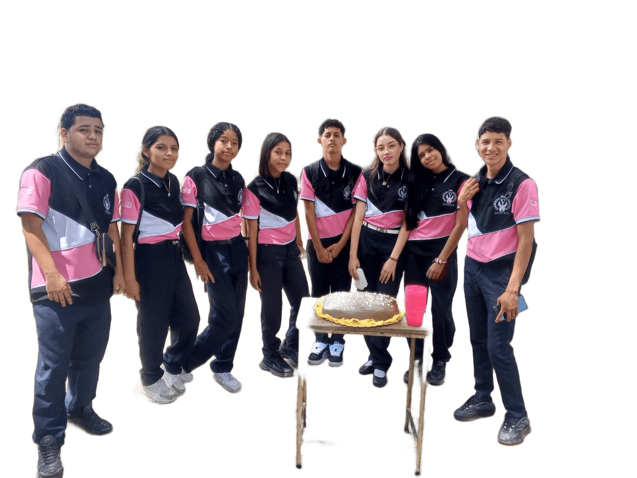 Remove Background from Group Photo with Cake | BgRemovit