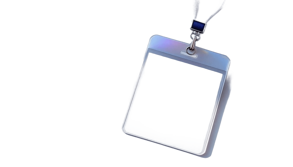 Remove Background from ID Badge Holder with Lanyard | BgRemovit