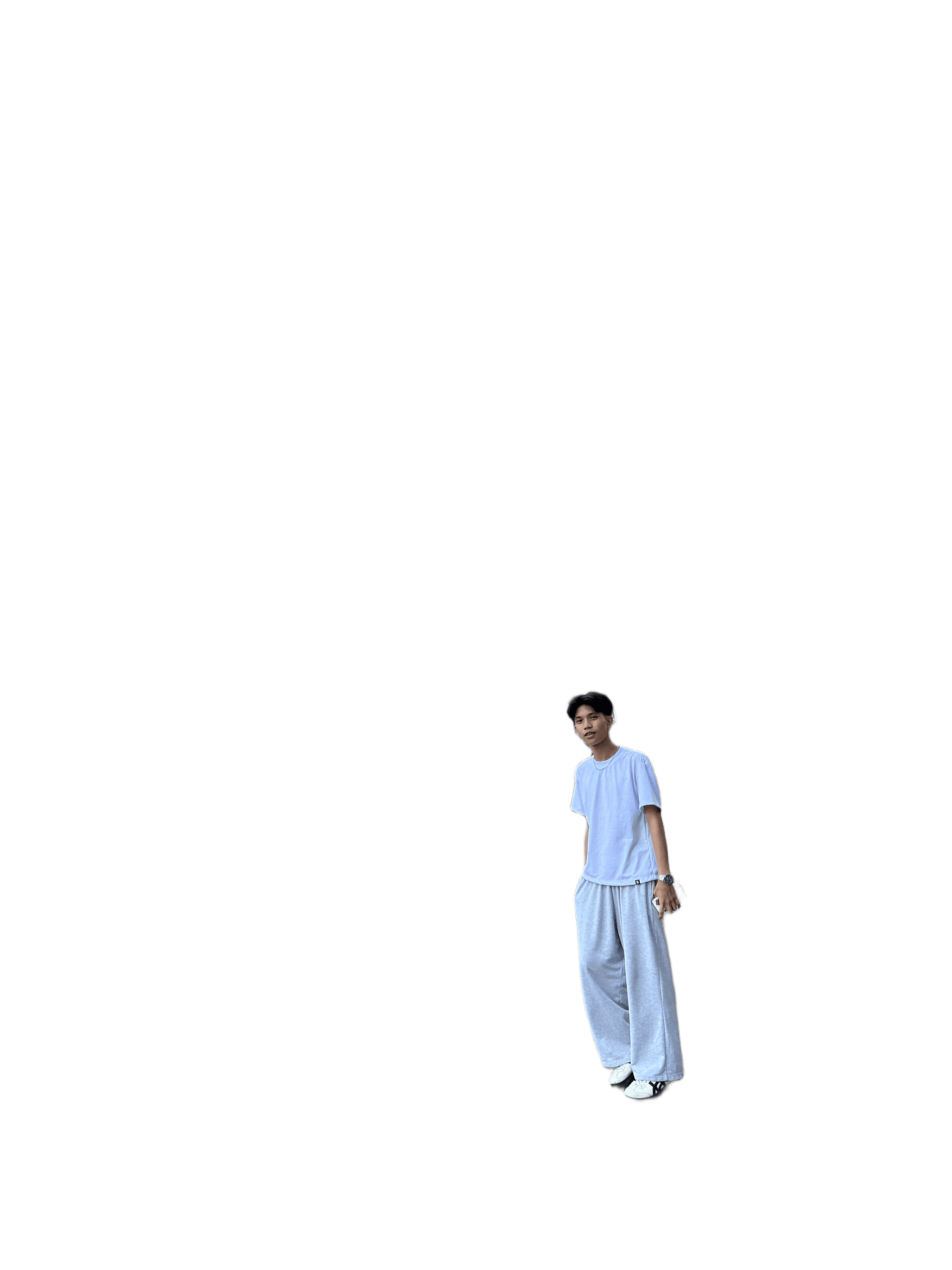 AI Background Removal: Man in Park Path Photo - BgRemovit