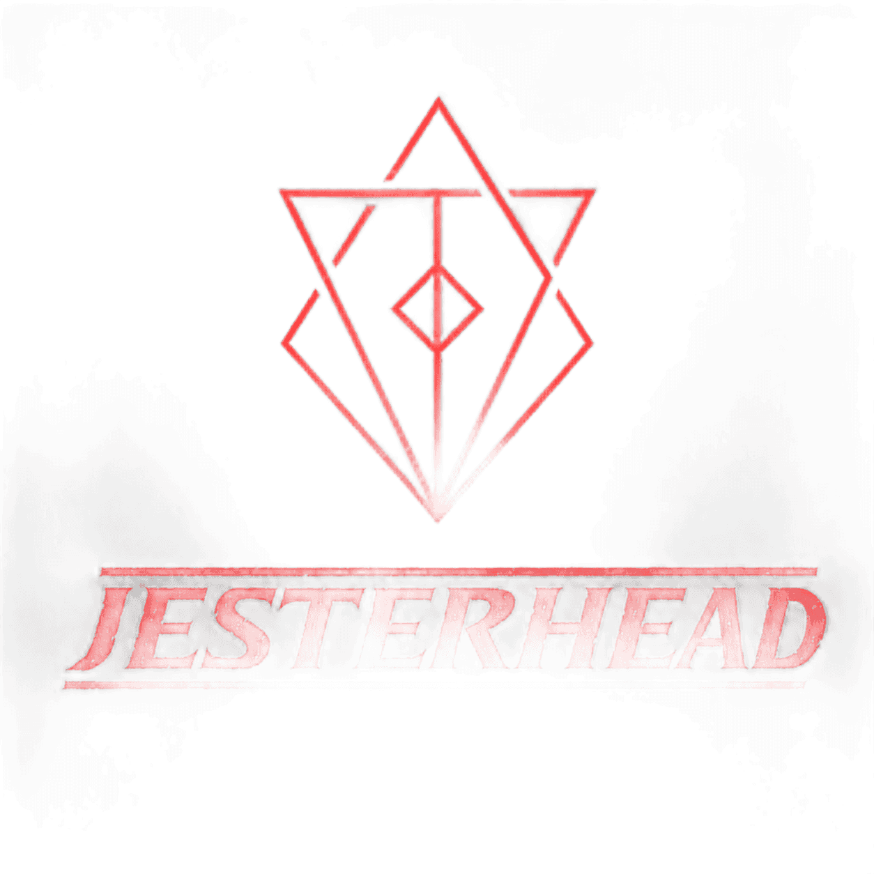 Remove Background from Neon Red Jesterhead Logo | BgRemovit