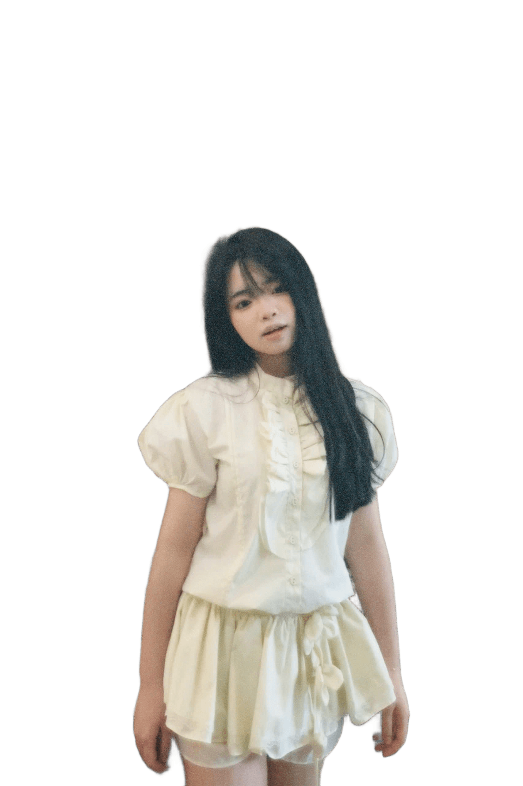 AI Background Removal for Portrait with Christmas Decor