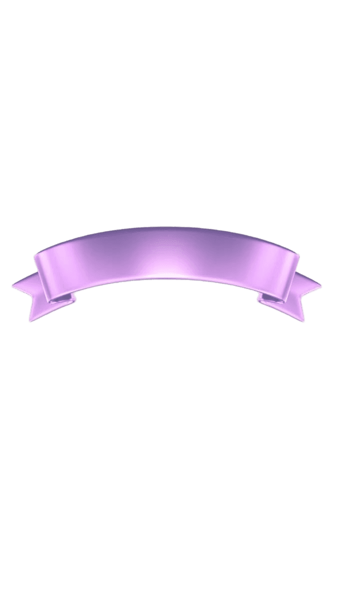 Remove Background from Purple Ribbon Banner | BgRemovit AI