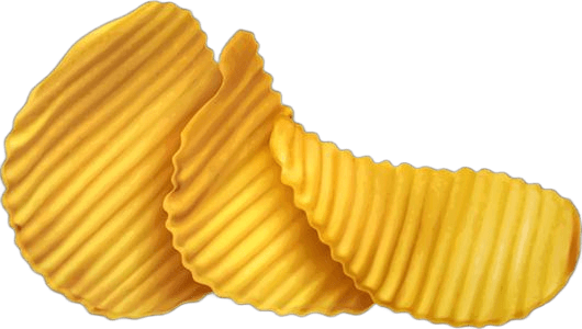 Flawless AI Background Removal for Intricate Ridged Potato Chips