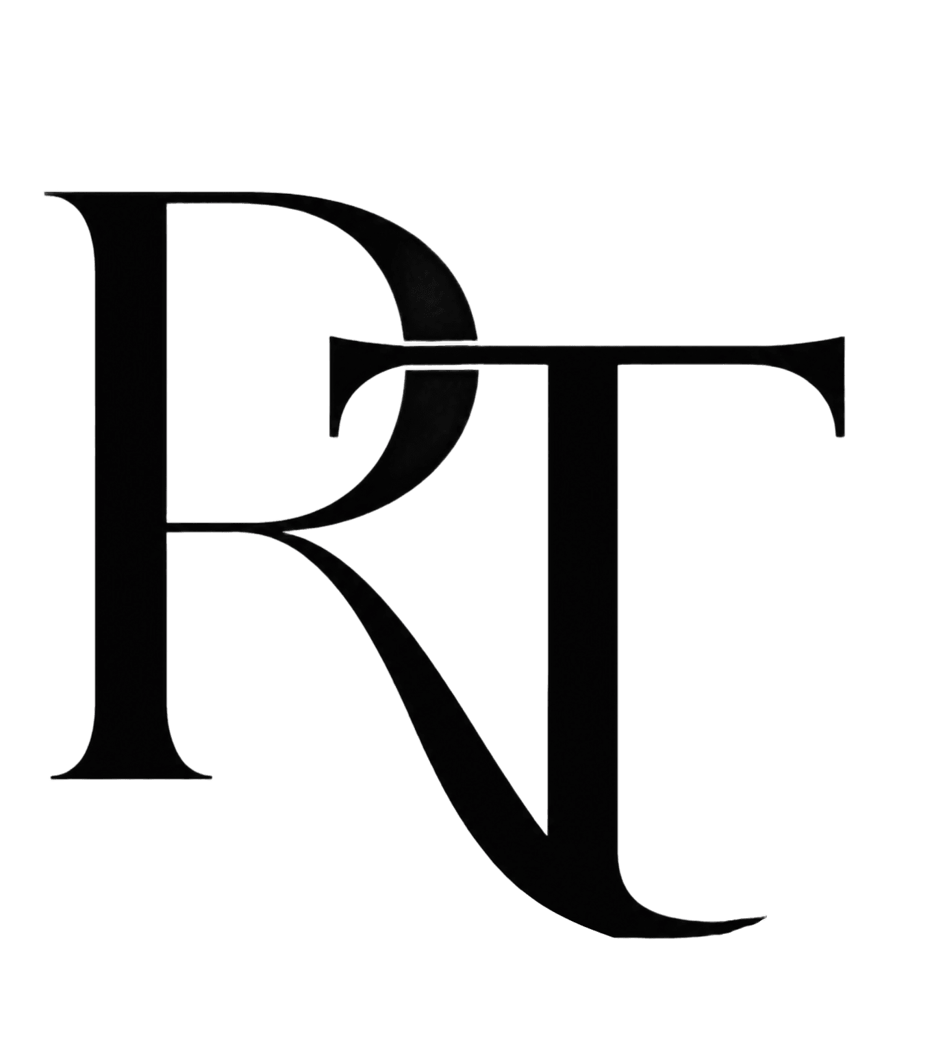 Remove Background from RT Monogram Logo | BgRemovit AI