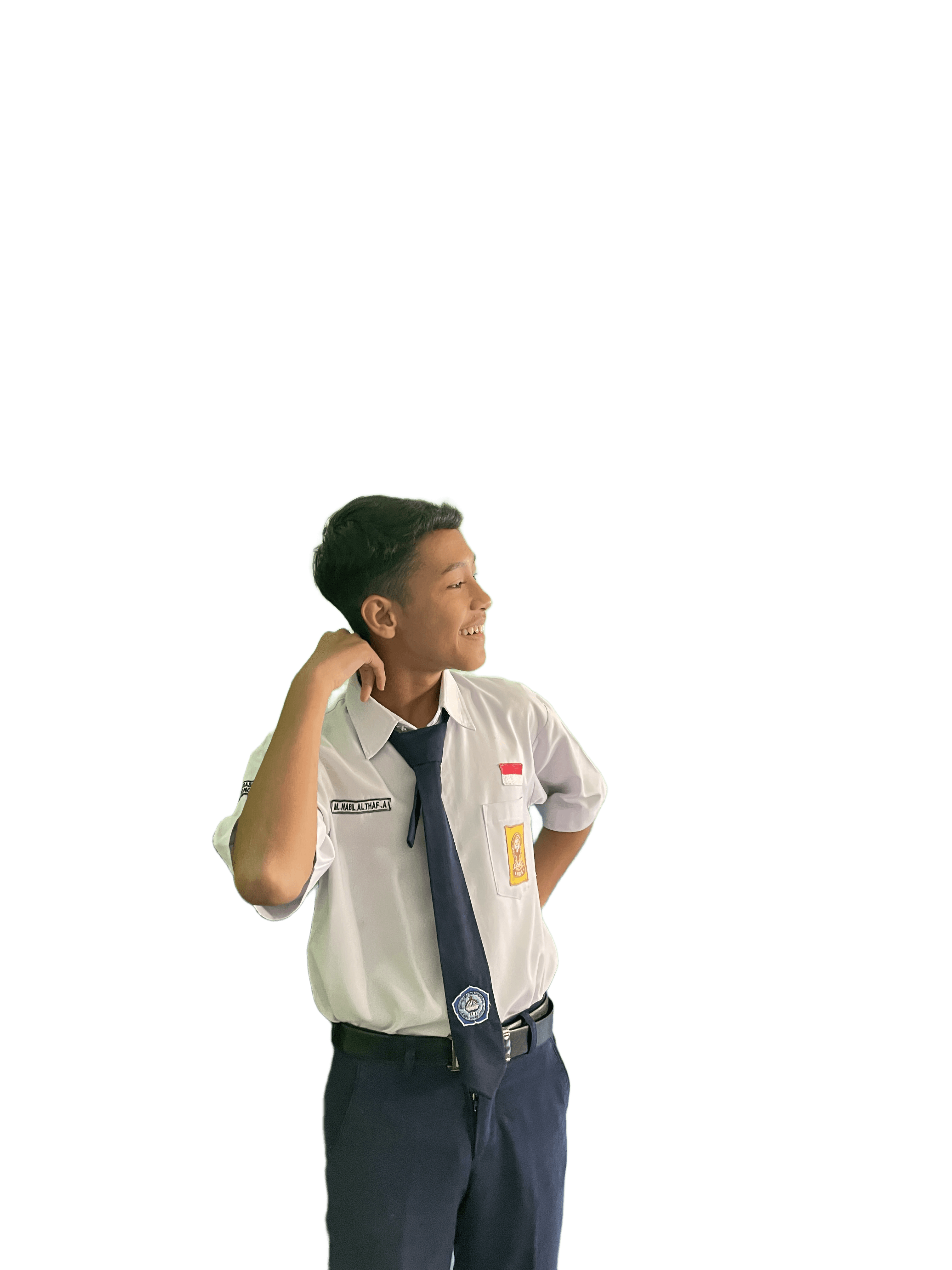 Remove Background from School Uniform Photo with Mural | BgRemovit