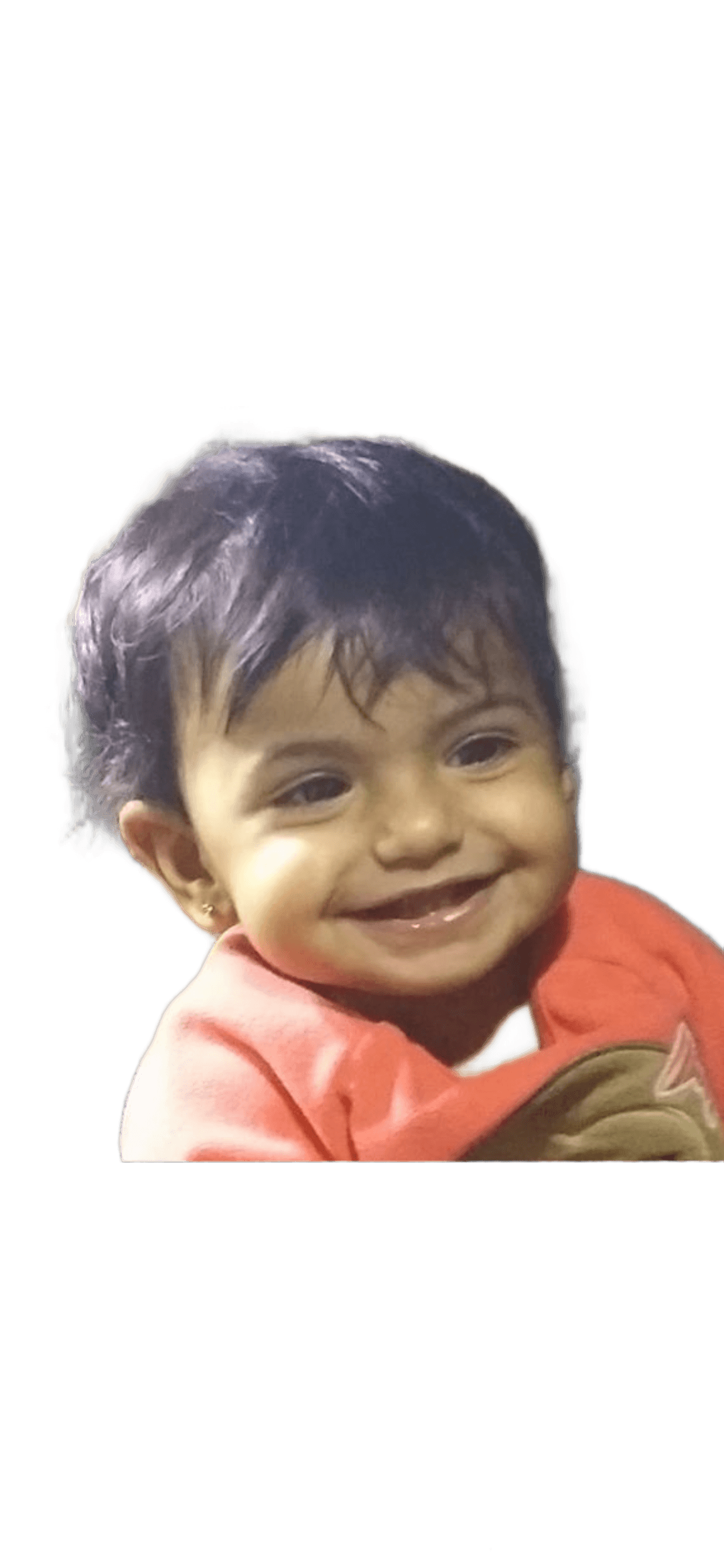 Remove Background from Smiling Baby Photo | BgRemovit AI