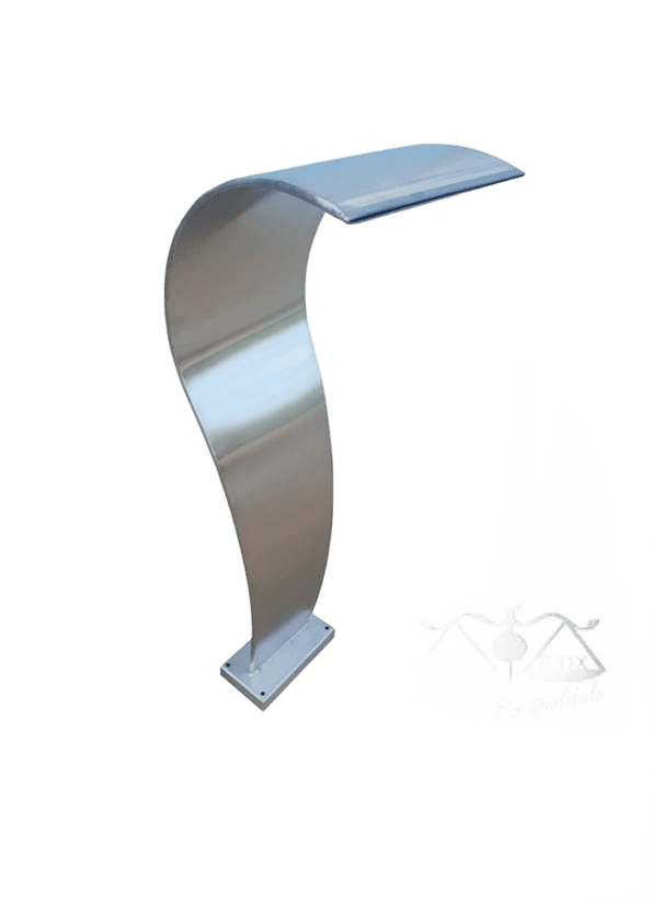 Remove Background from Stainless Steel Waterfall Spout with AI