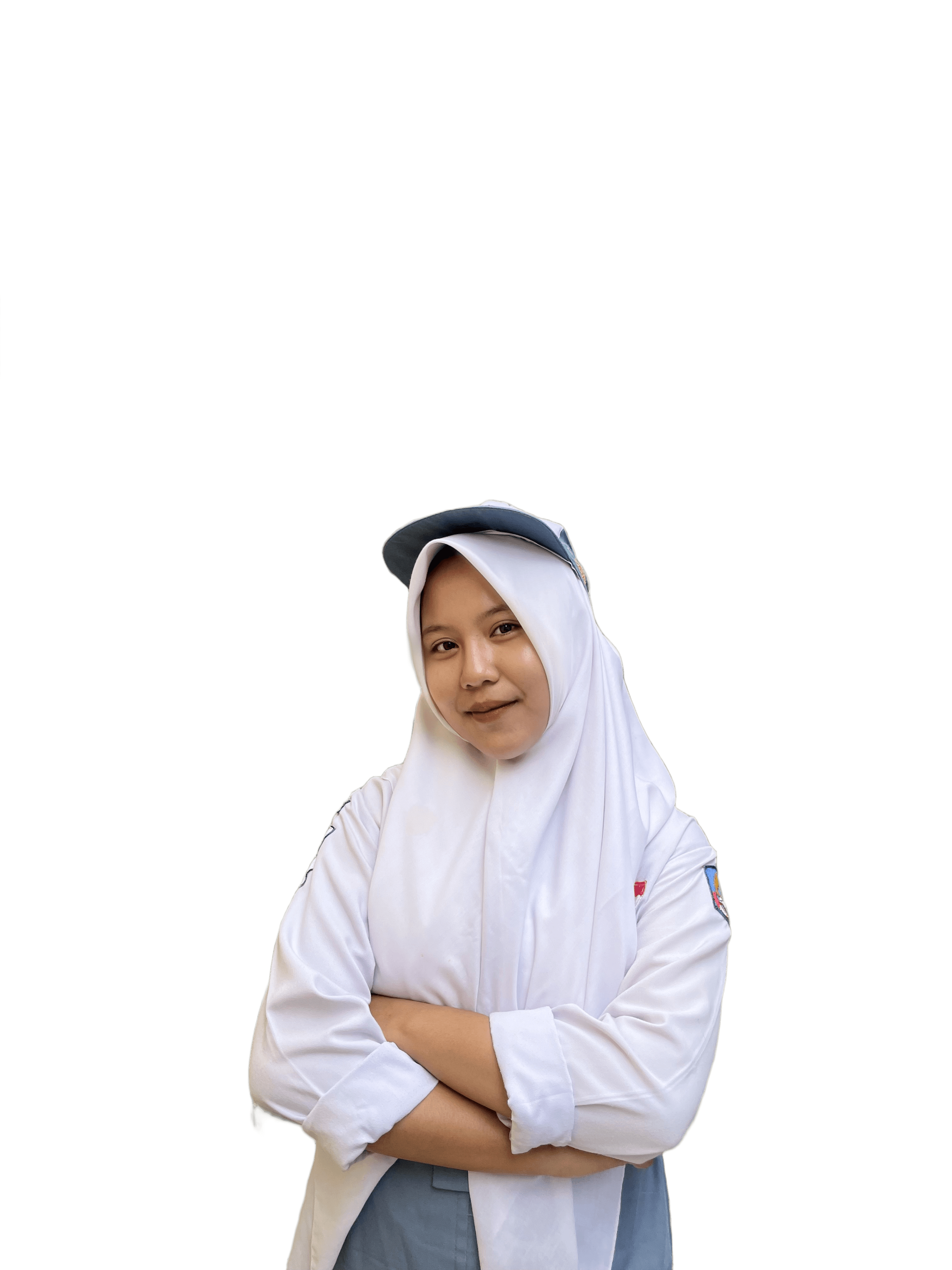 Flawless Background Removal for Student in Hijab