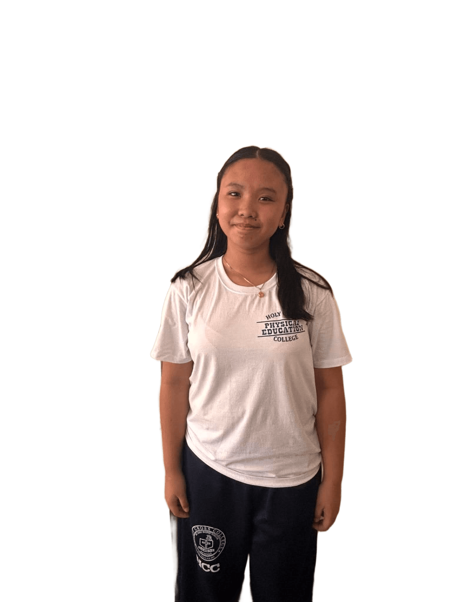 AI Background Removal: Student Portrait on Plain Wall | BgRemovit
