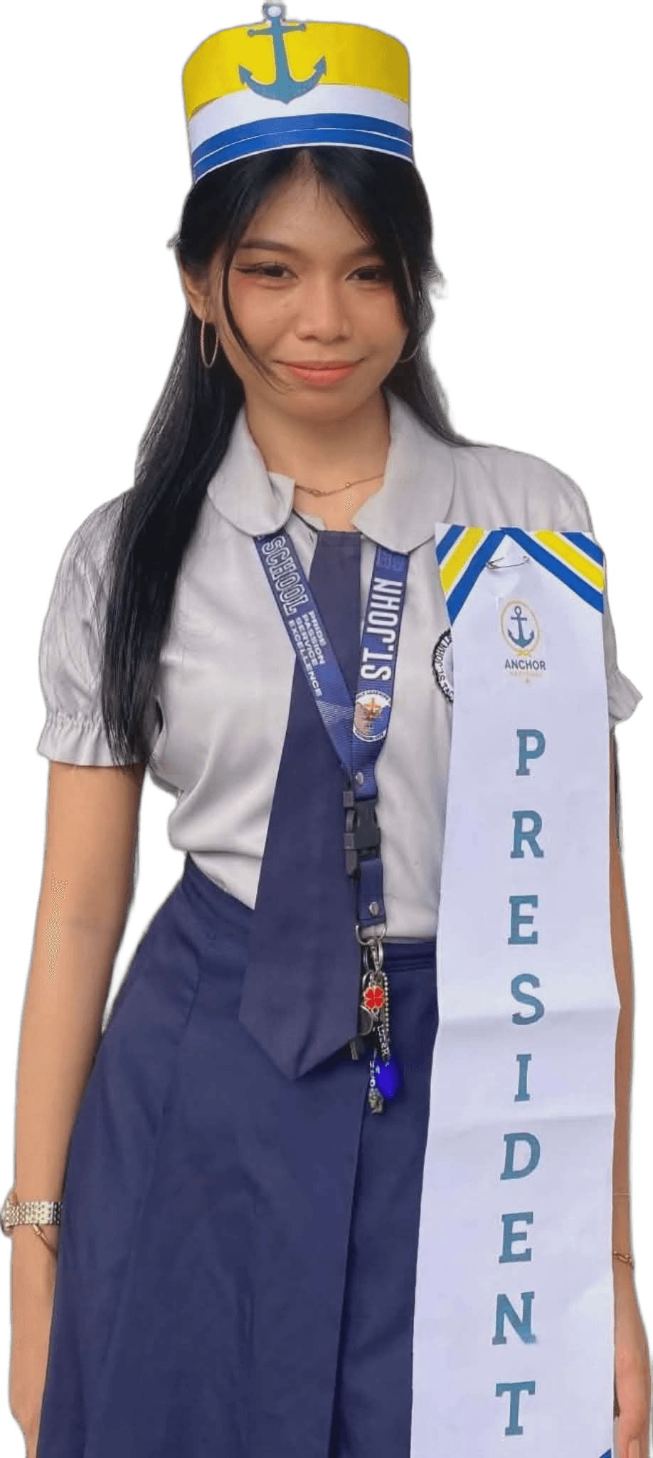 Flawless AI Background Removal for Student President Portraits
