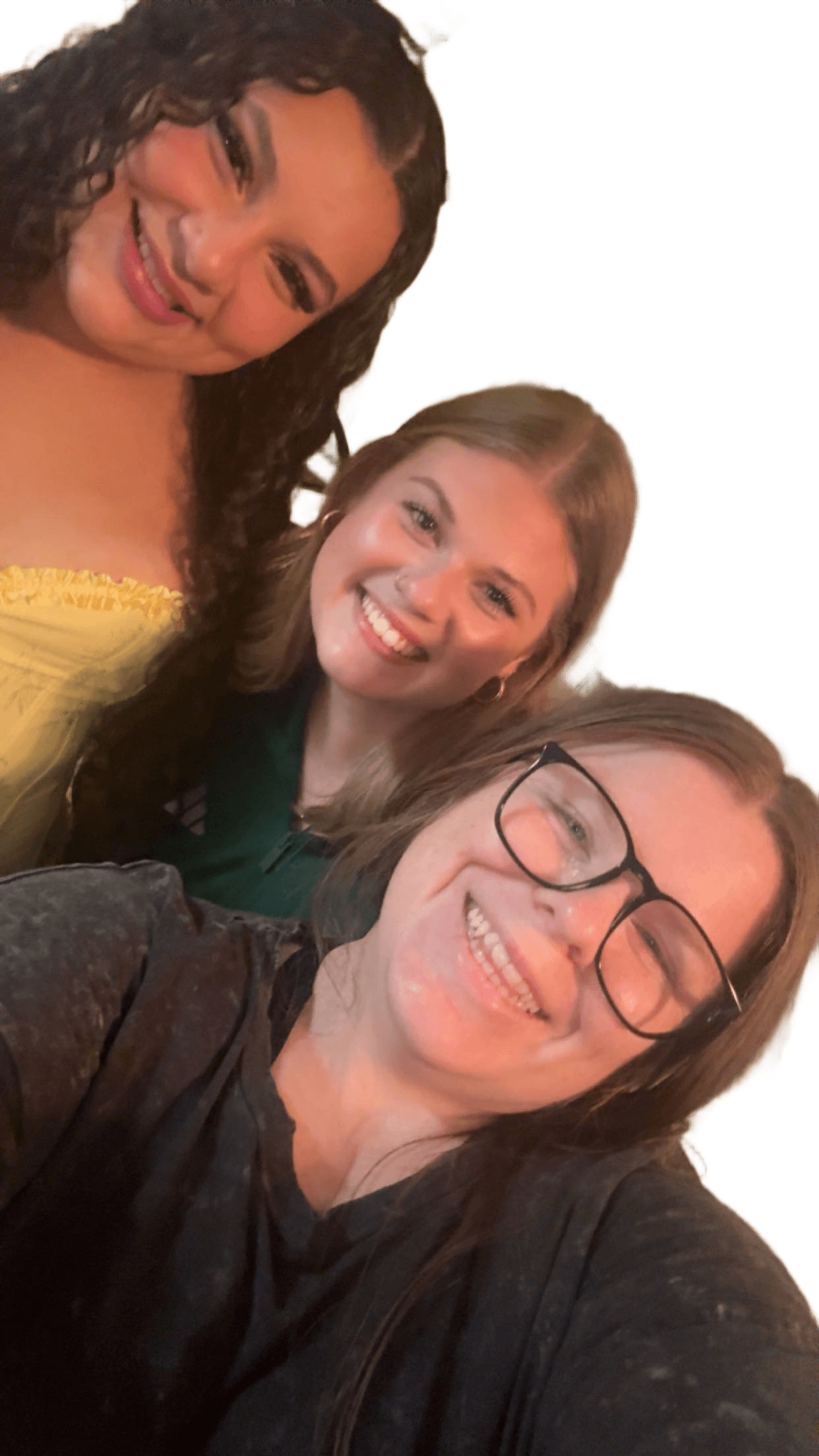 Remove Background from Group Selfie with Bee Antennae | BgRemovit