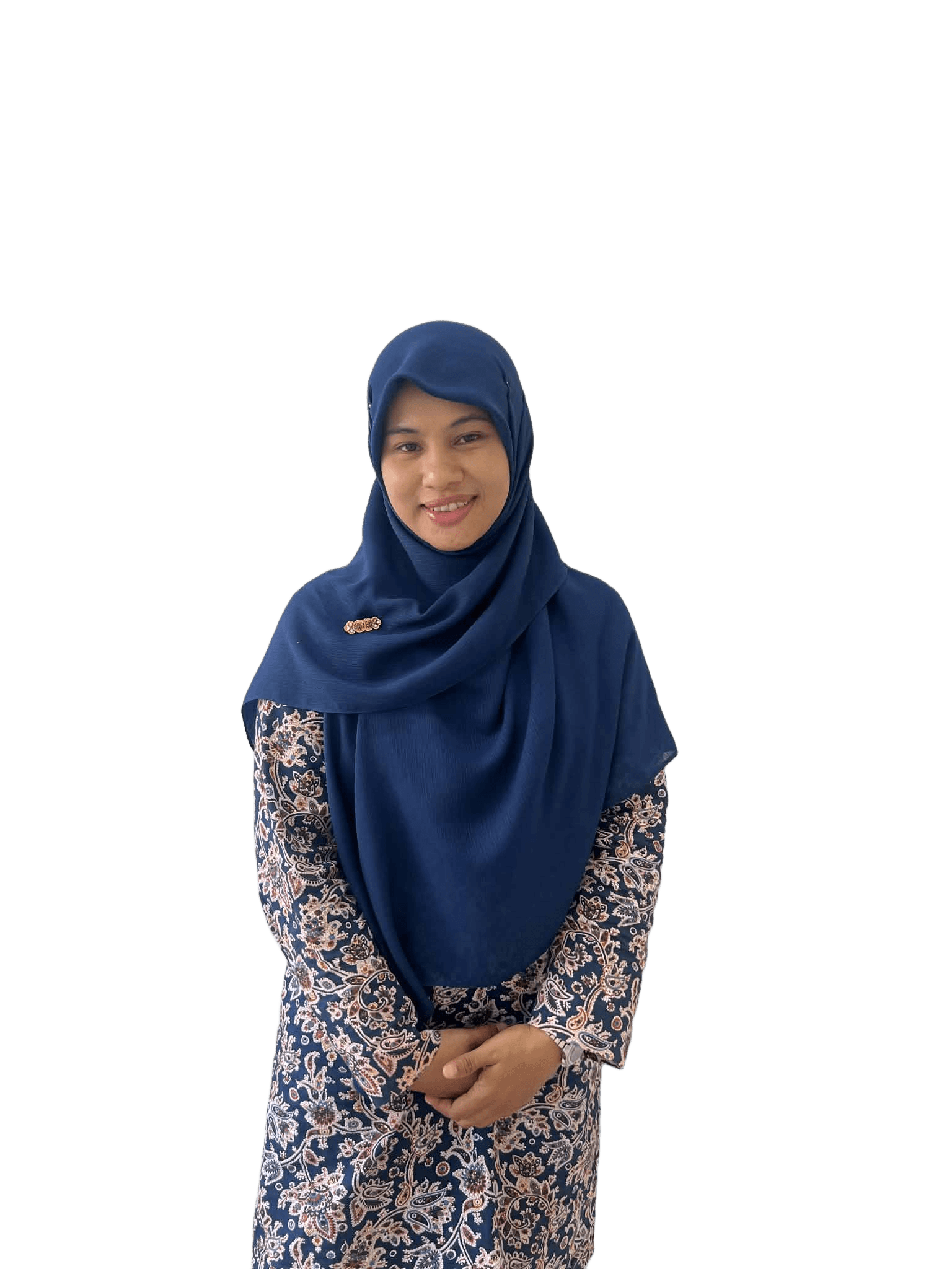Flawless AI Background Removal: Woman in Hijab Portrait