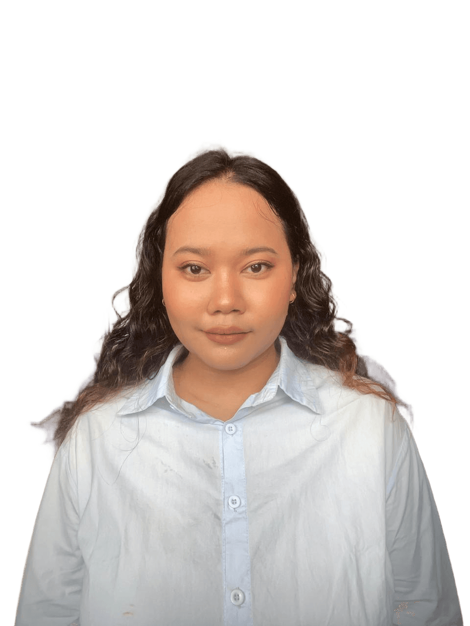 Remove Background from Portrait Photo with Curly Hair