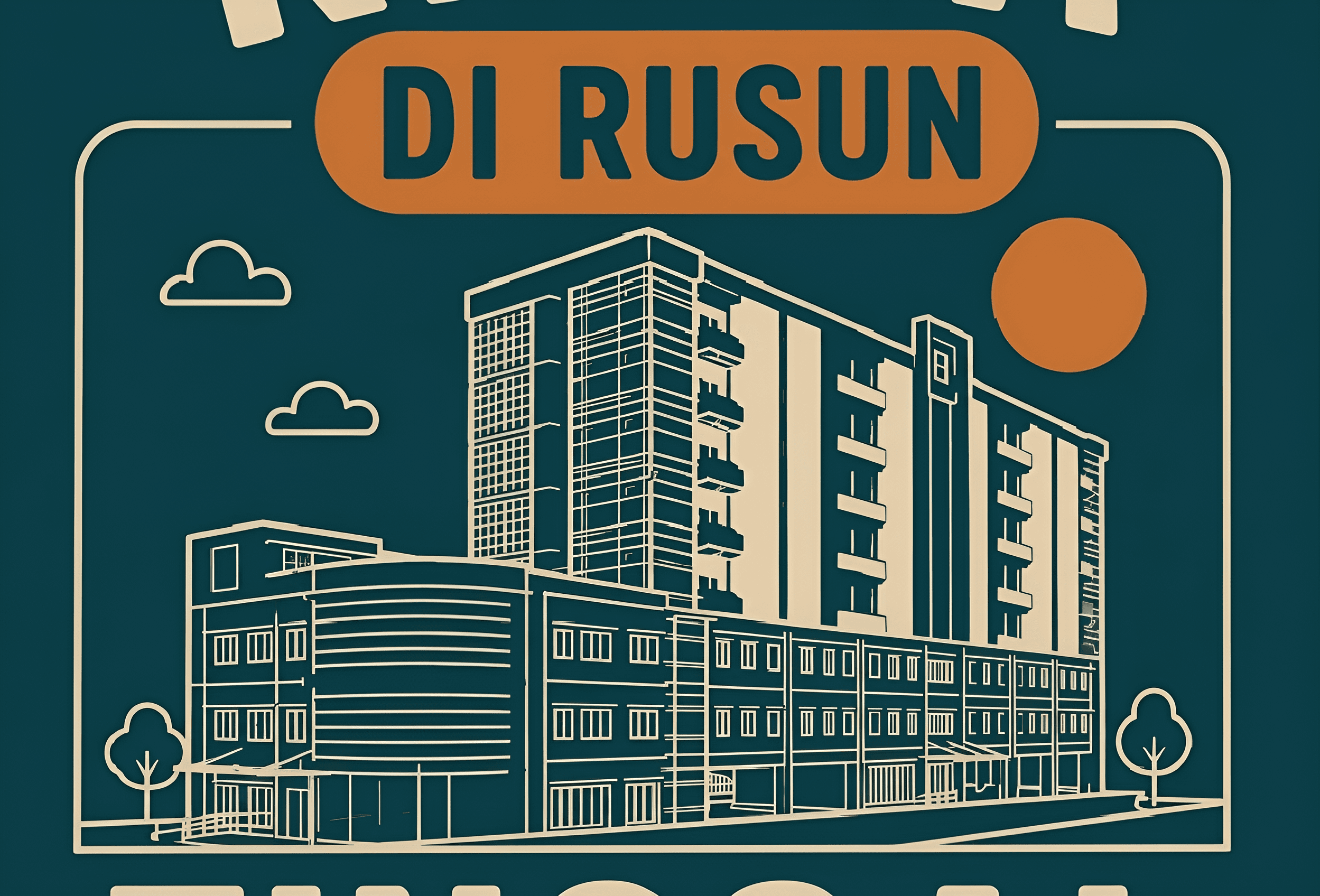 Upscale Building Illustration | Sharpen Vector Art with AI