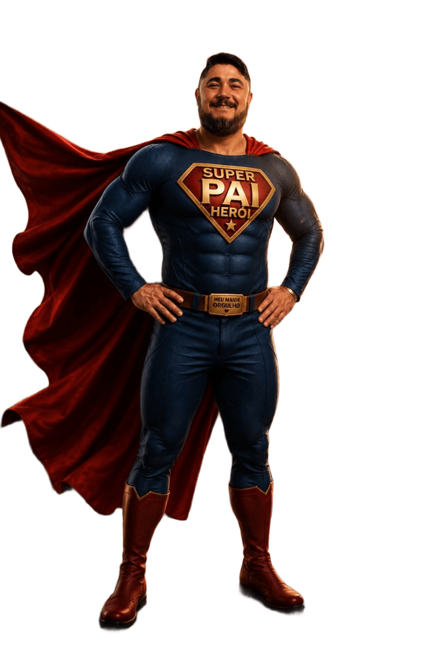 Super Pai Herói Background Removal | Flawless Transparent PNG
