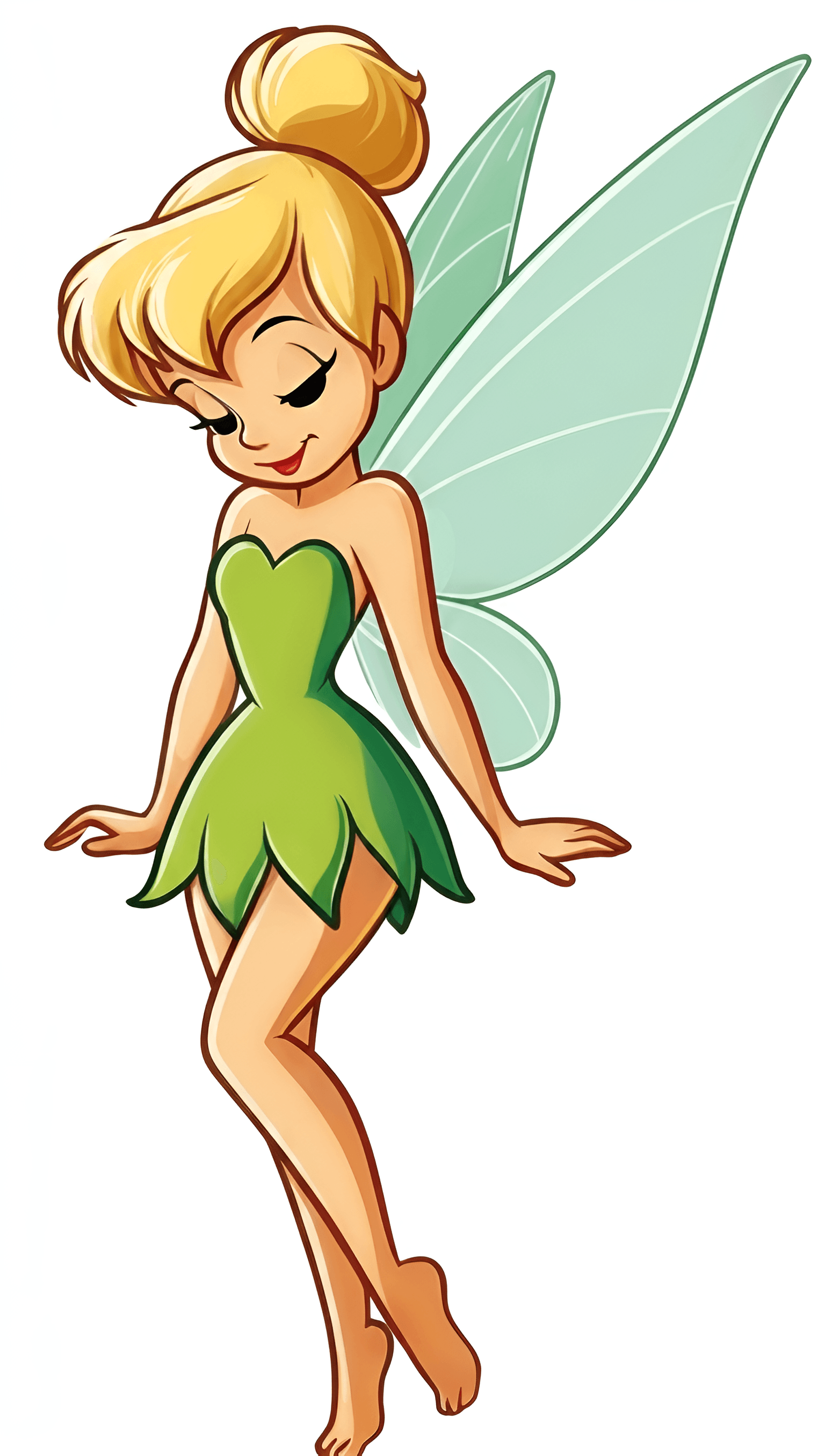 Upscale Tinkerbell Cartoon | AI Image Enhancer for Cartoons