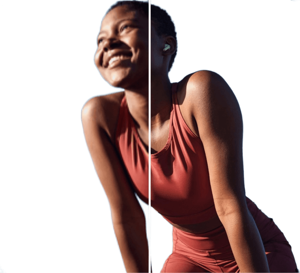 After — AI processed result