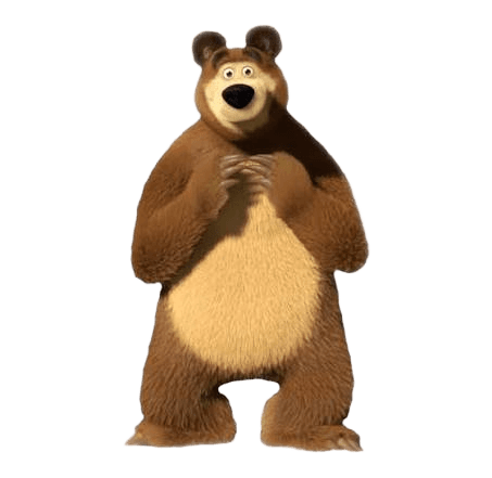 Remove Background from Cartoon Bear Image | BgRemovit