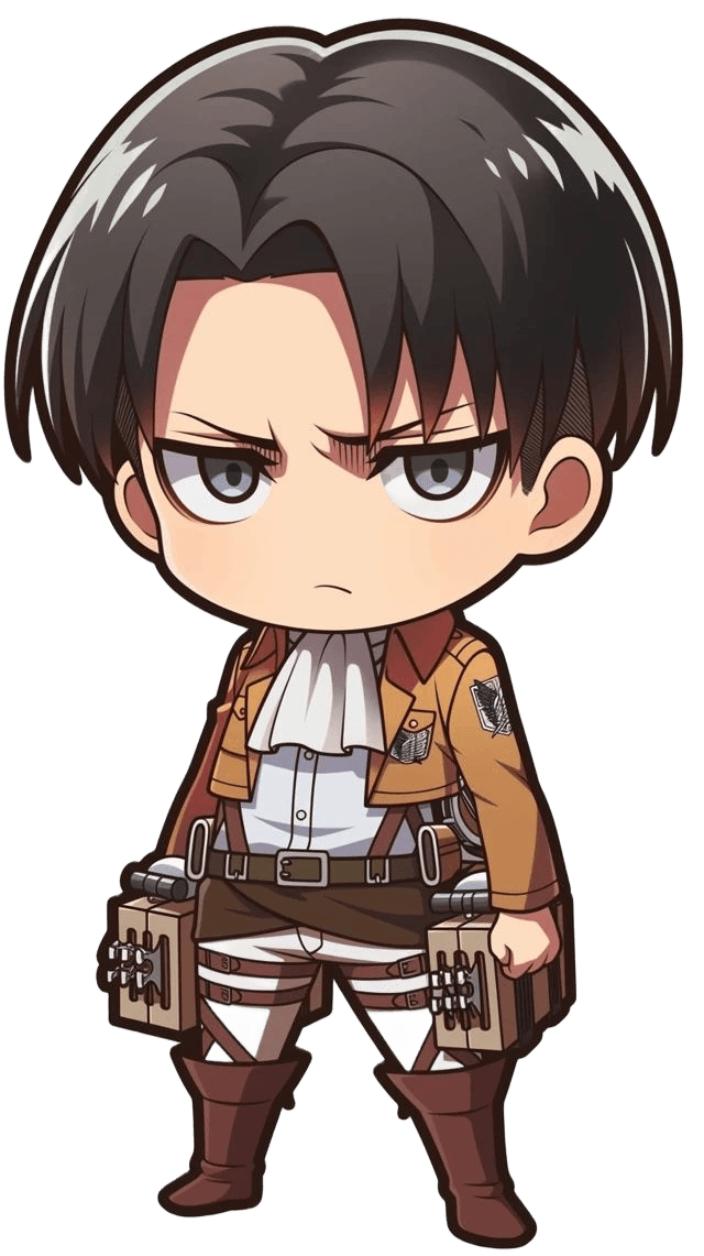 Remove Background from Chibi Levi Ackerman | BgRemovit AI