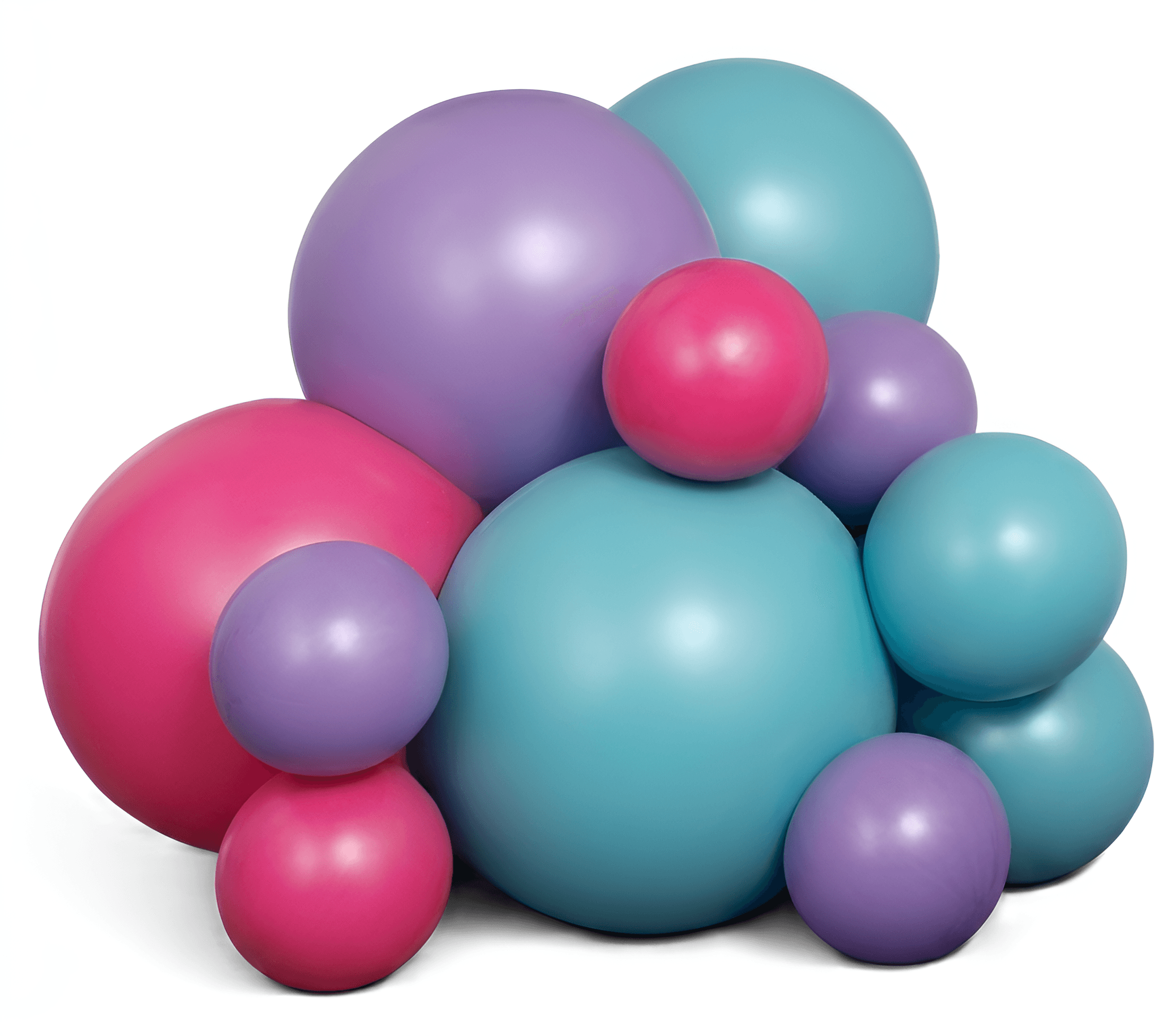 Upscale 3D Abstract Spheres | AI Image Enhancer | BgRemovit