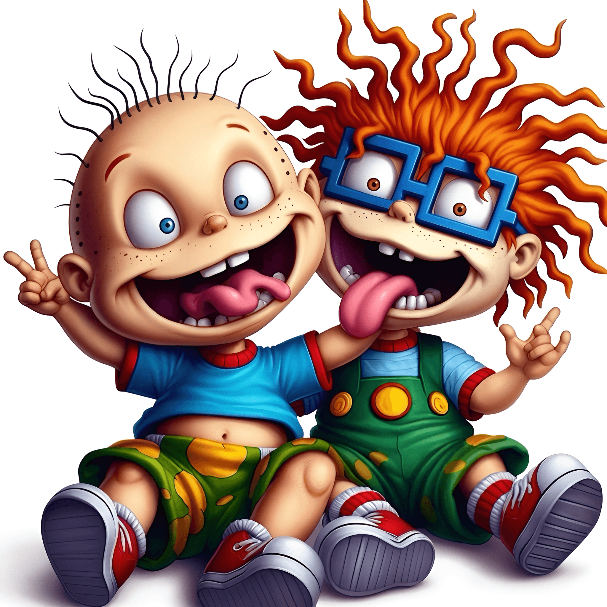 Upscale AI Cartoon Characters | BgRemovit Image Enhancer