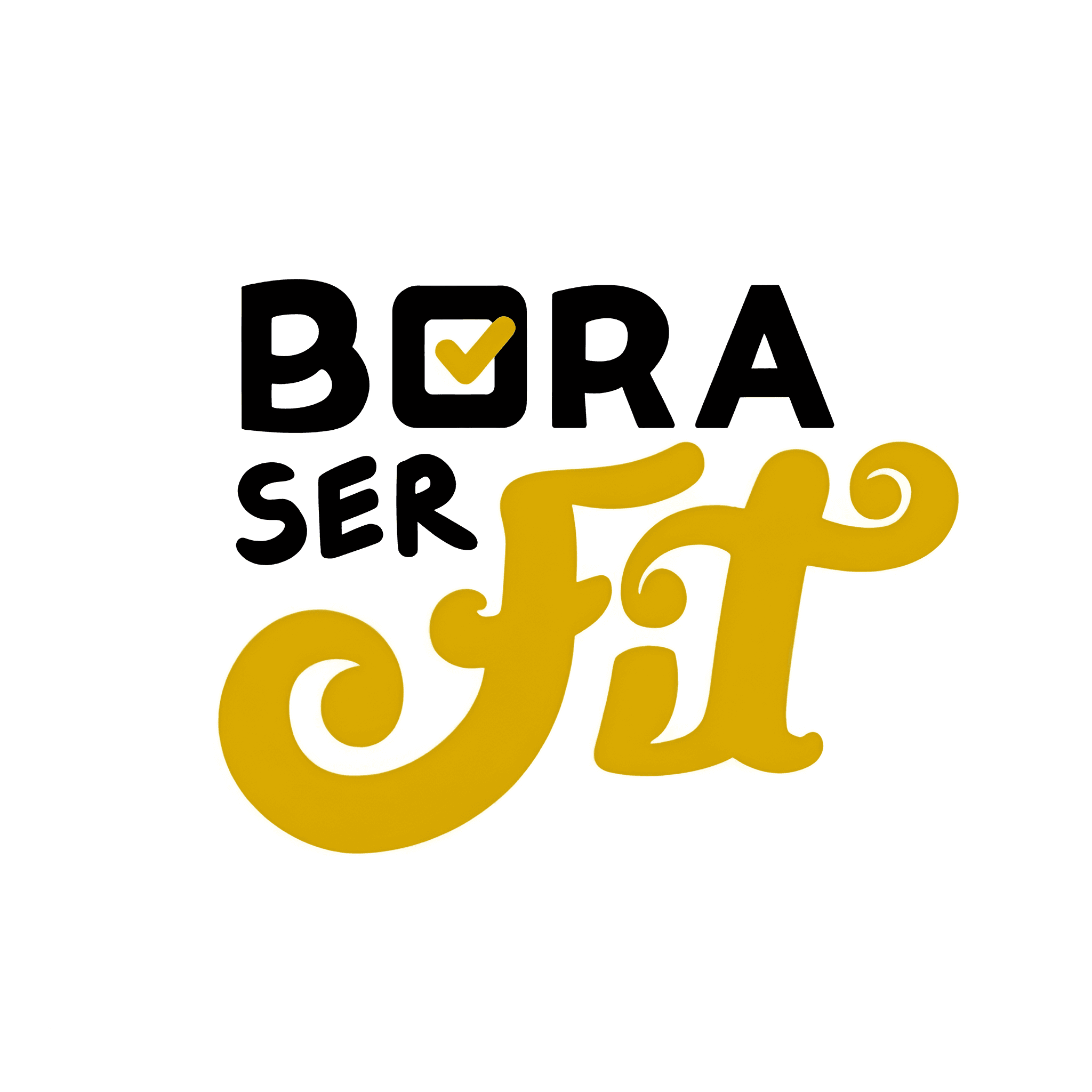 Upscale 'Bora Ser Fit' Logo | AI Image Enhancer for Crisp Text