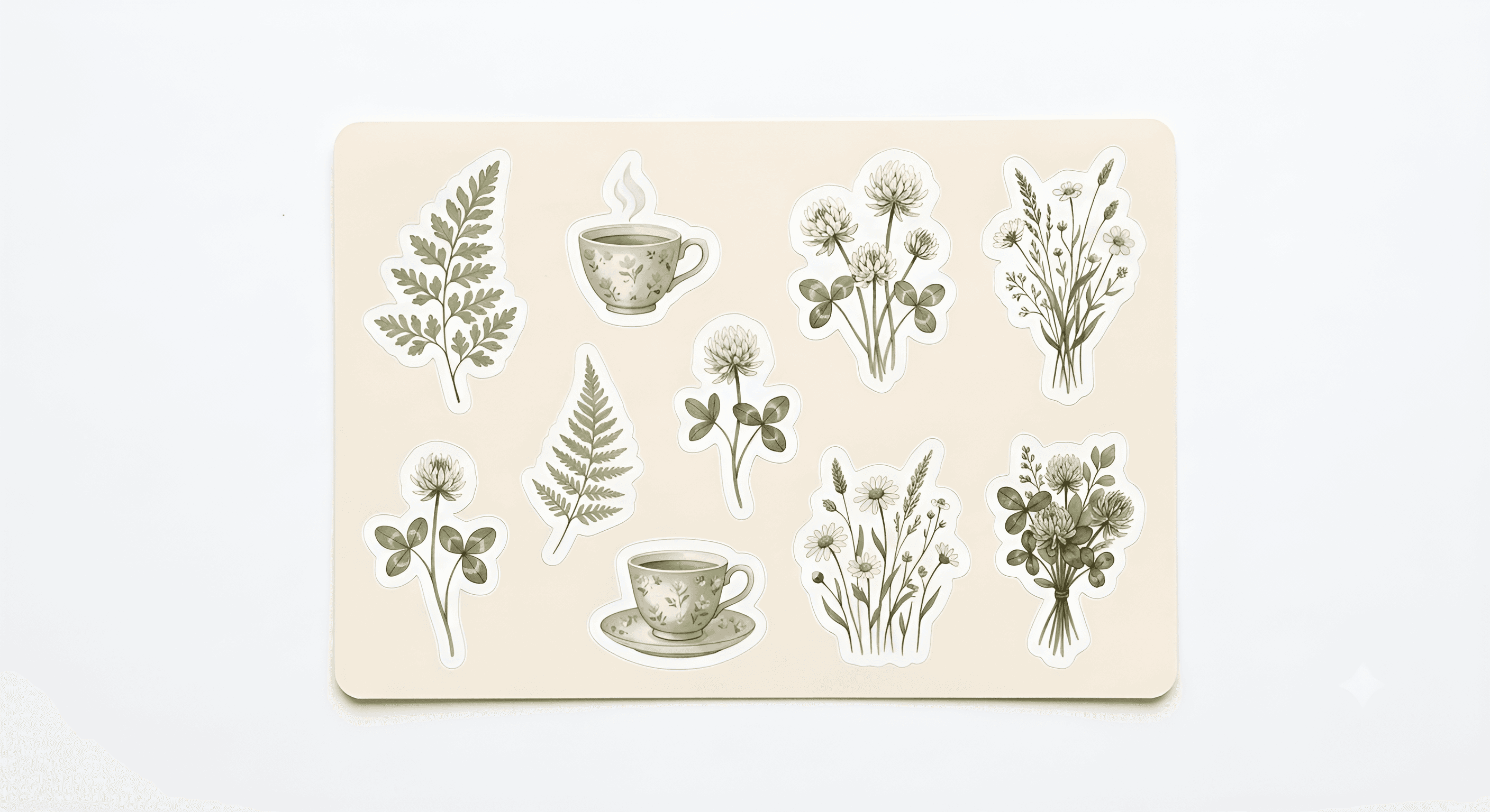 Upscale Botanical Stickers for Sharp Product Photos | BgRemovit