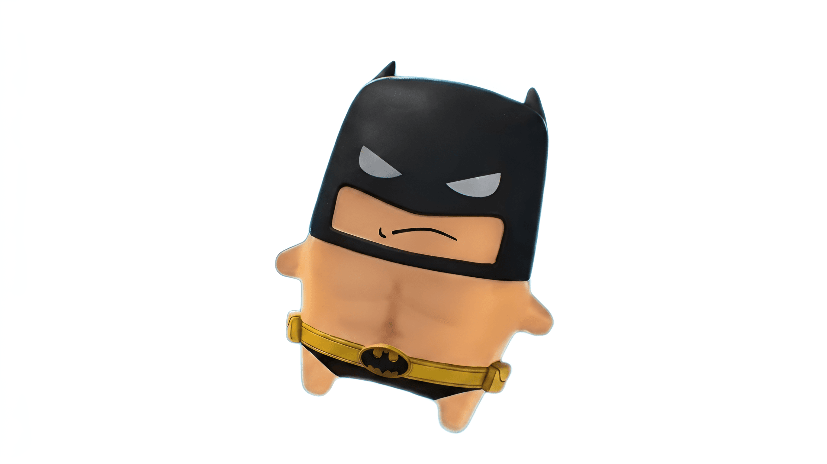 Upscale Chibi Batman Image | AI Enhancement for Comics & Toys