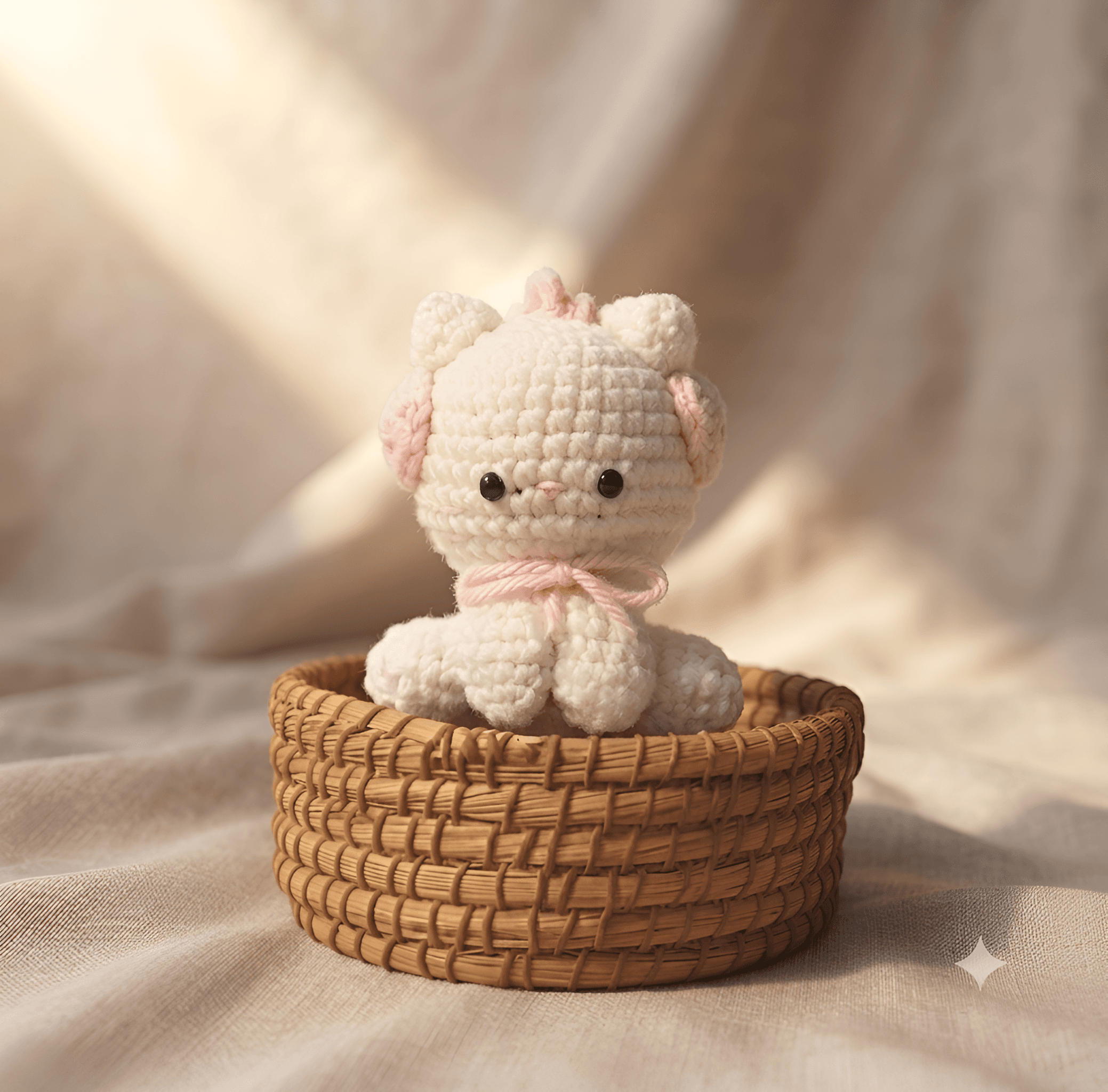 Enhance Crochet Toy Photo | Sharper Details with AI Upscaling