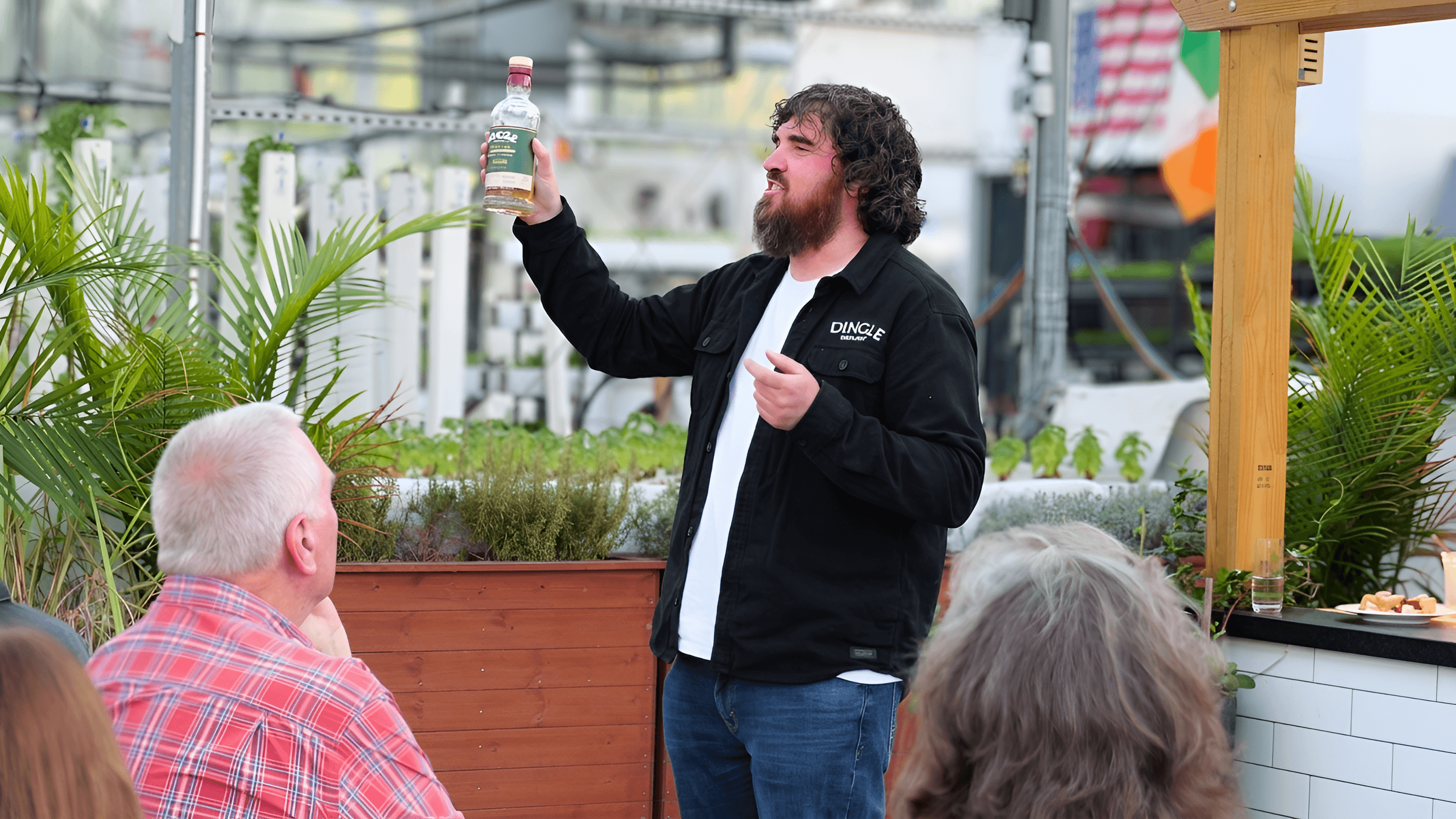 Upscale Dingle Whiskey Event Photo | AI Image Enhancer