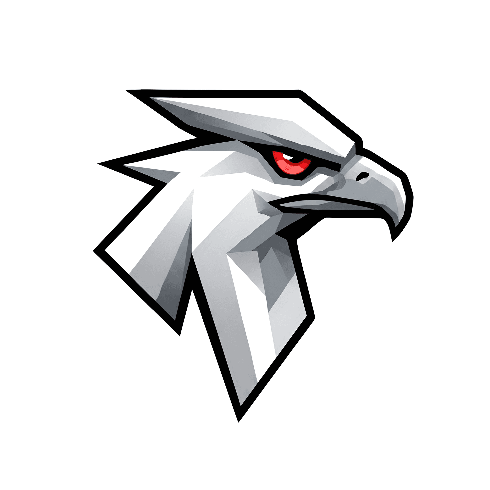 AI Upscaling: Eagle Logo Sharpened & Enhanced | BgRemovit