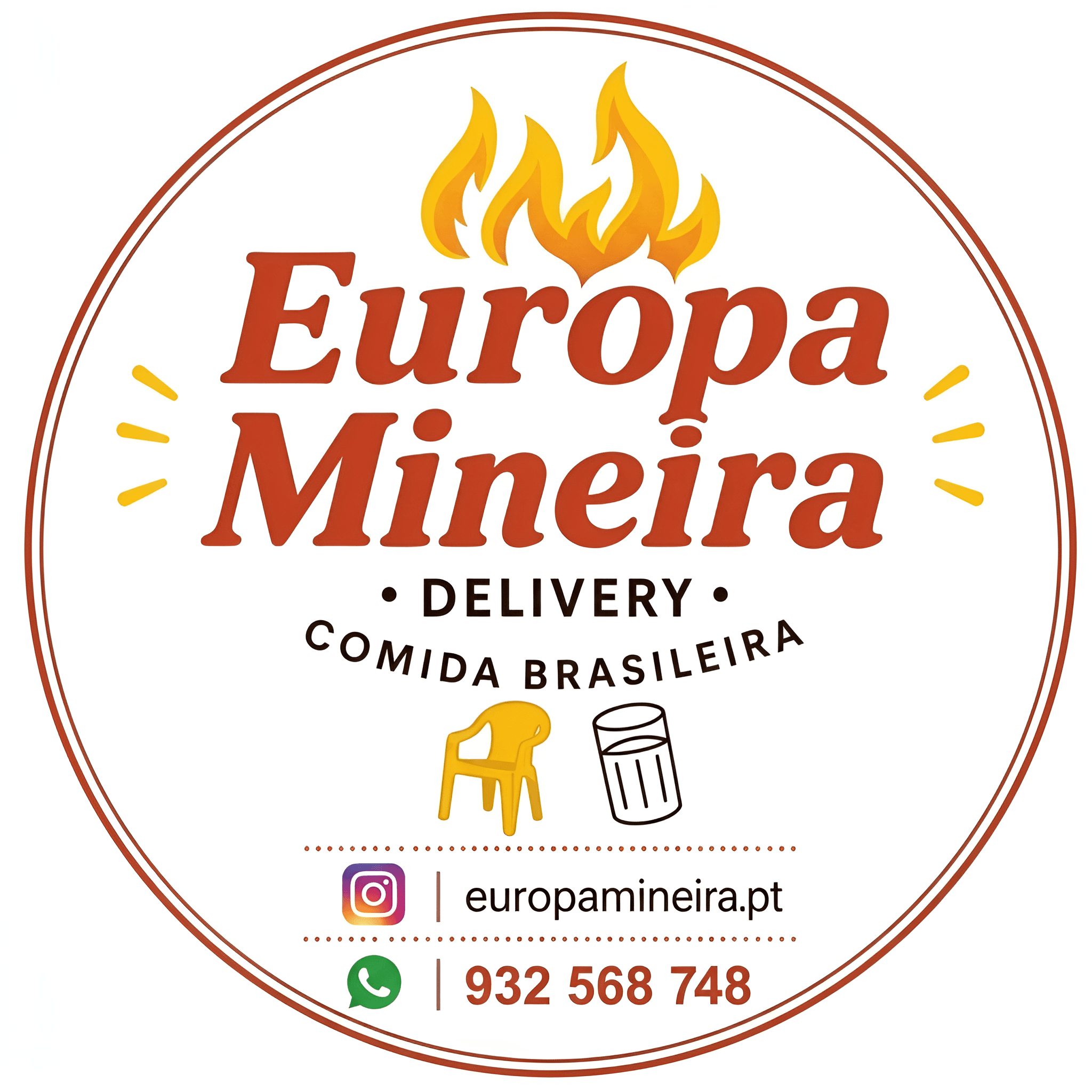 Upscale Europa Mineira Logo for Delivery | BgRemovit Image Enhancer