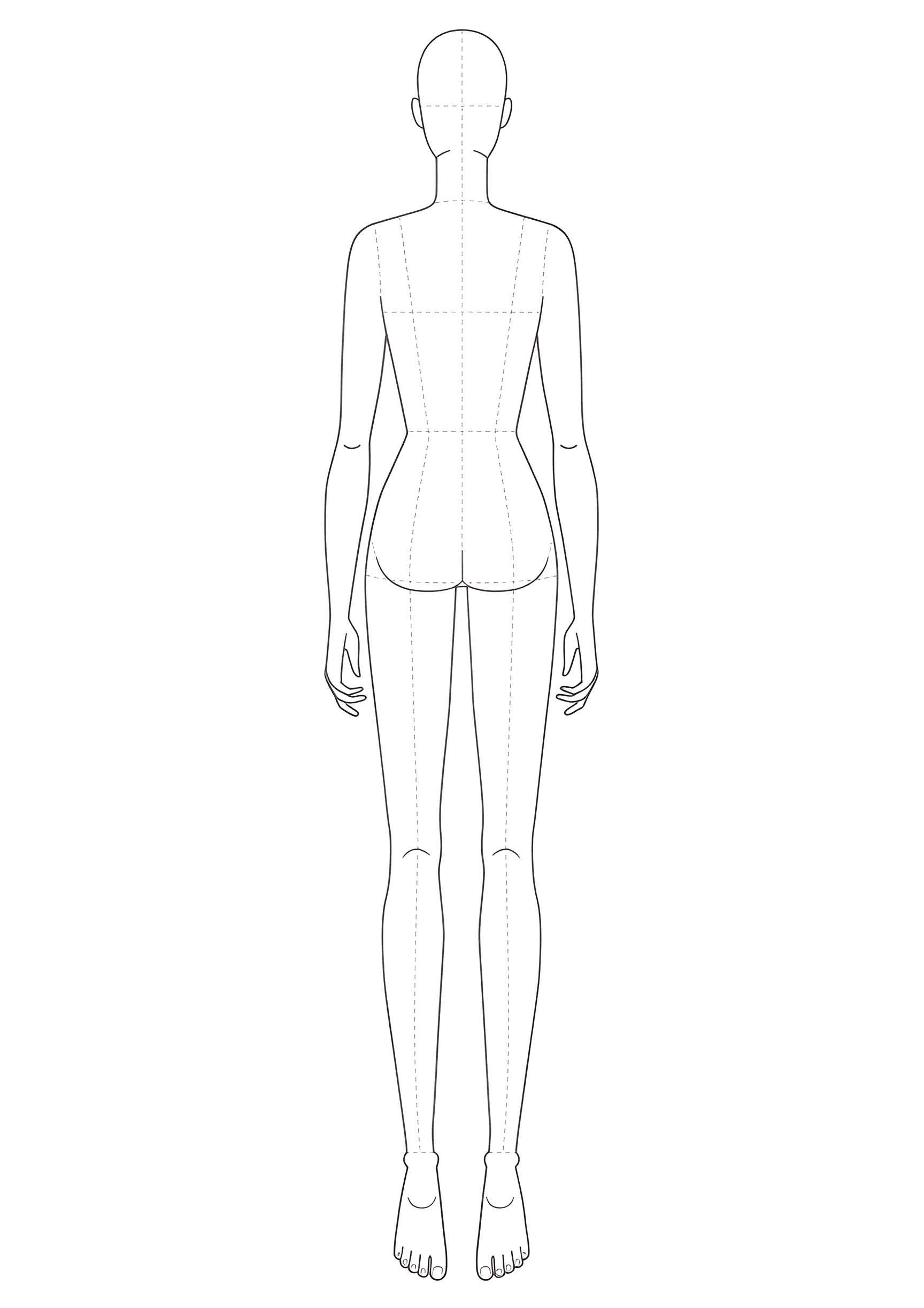 Transform Your Fashion Croquis: AI-Powered Sharpening for Design Templates
