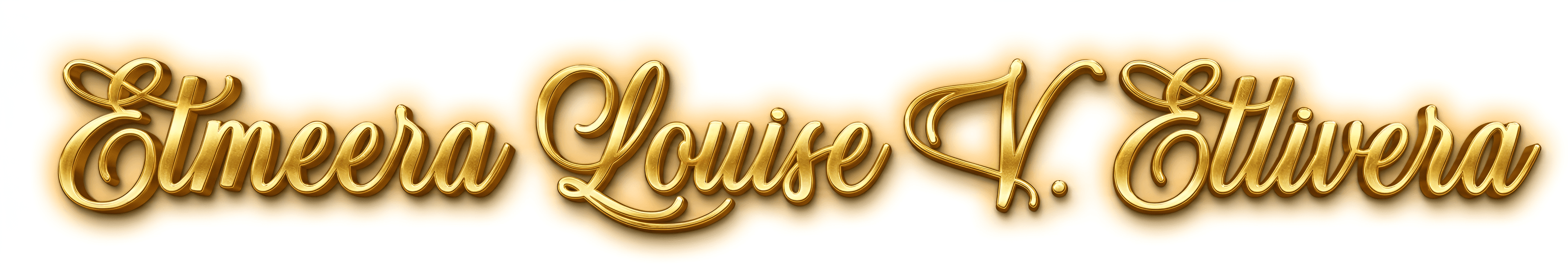 Upscale Gold Script Font | Enhance Metallic Text Signature - BgRemovit