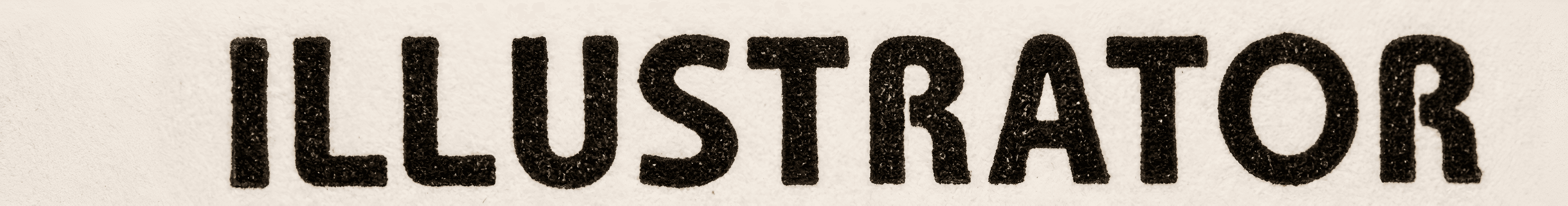 Crystal Clear Text: Upscaling 'ILLUSTRATOR' with AI