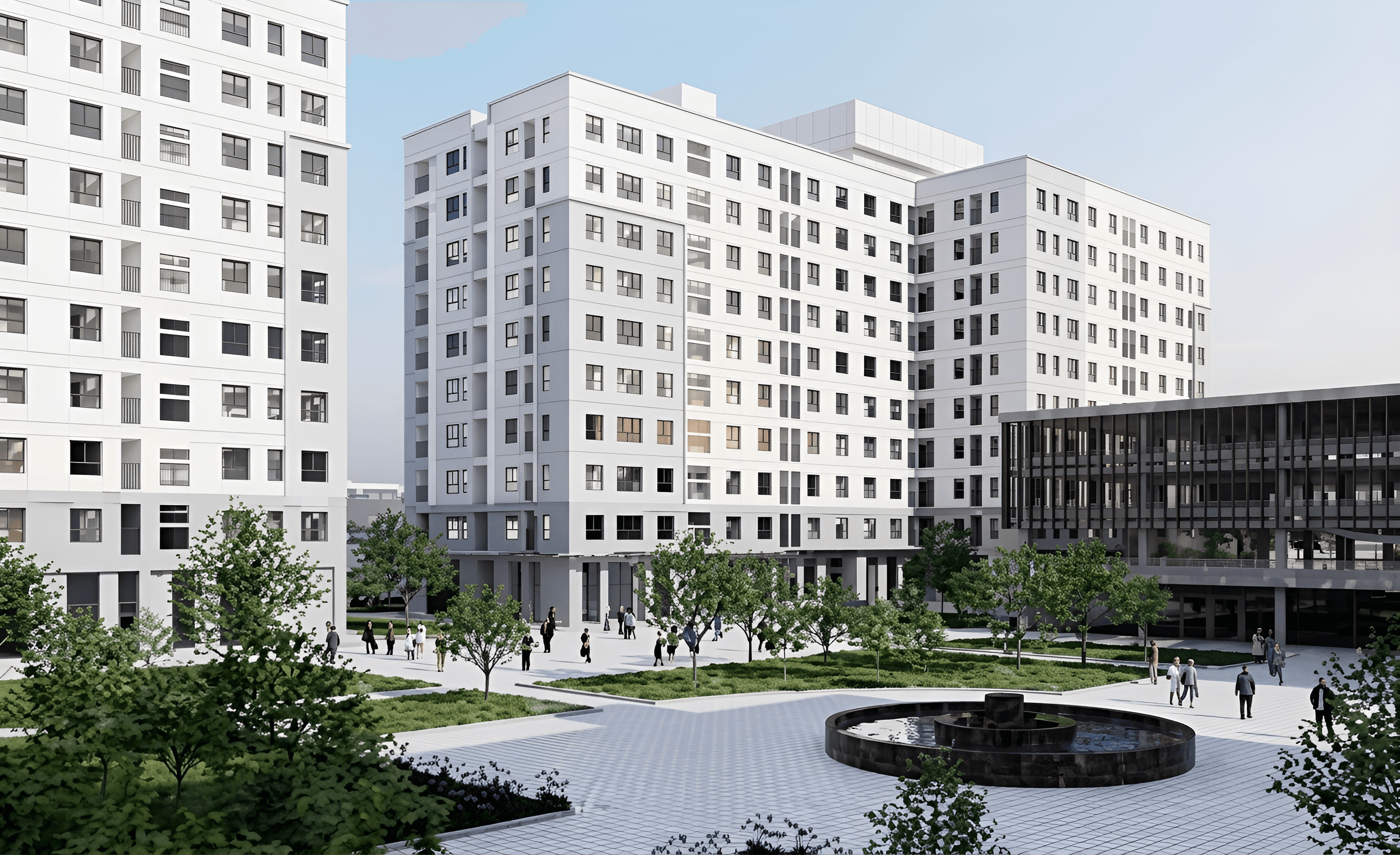 AI Image Enhancer: Upscale Modern Architecture with Stunning Detail