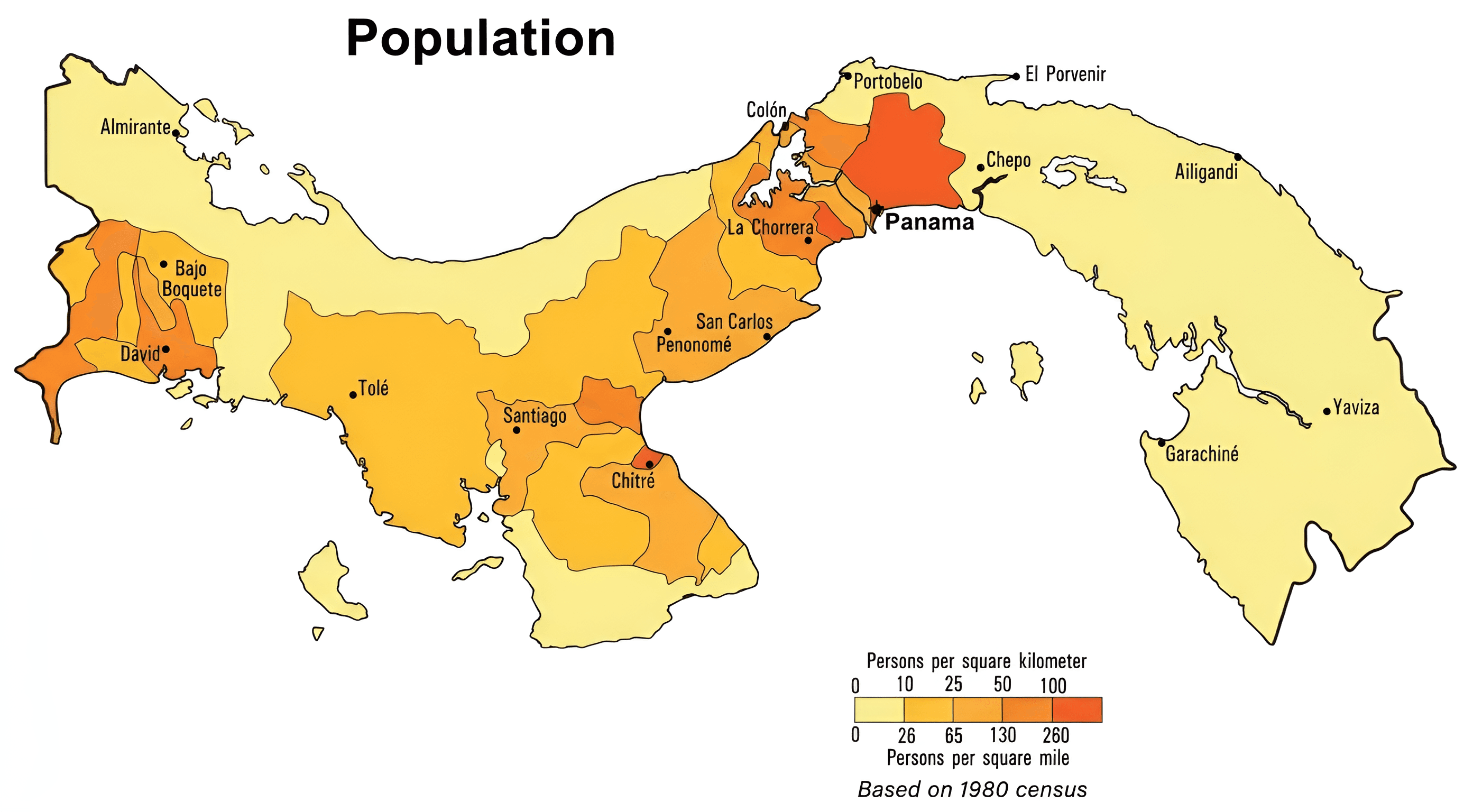 Upscale Panama Population Map for Enhanced Clarity | BgRemovit