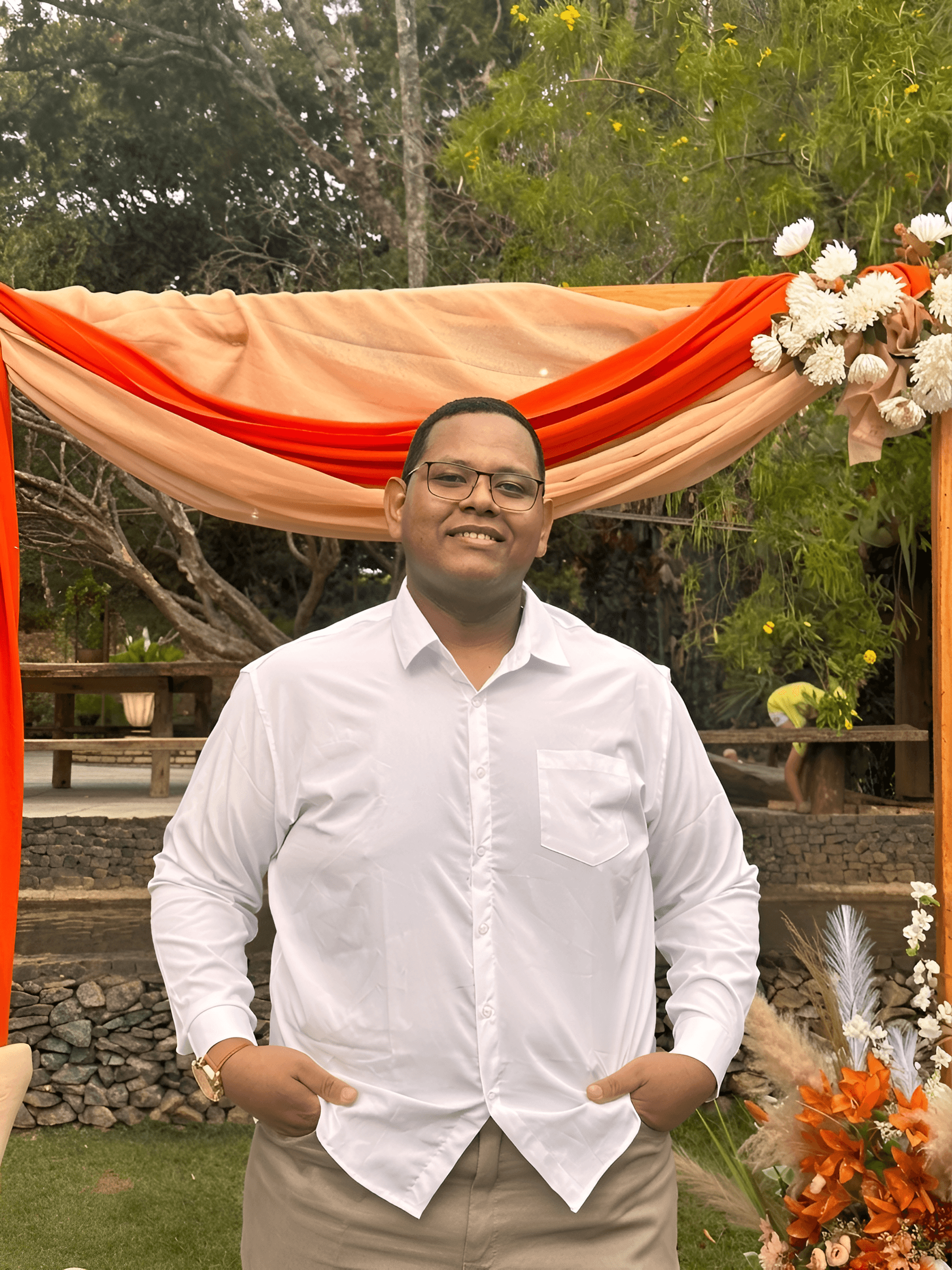 Upscale & Enhance Outdoor Portrait Photo with AI | BgRemovit