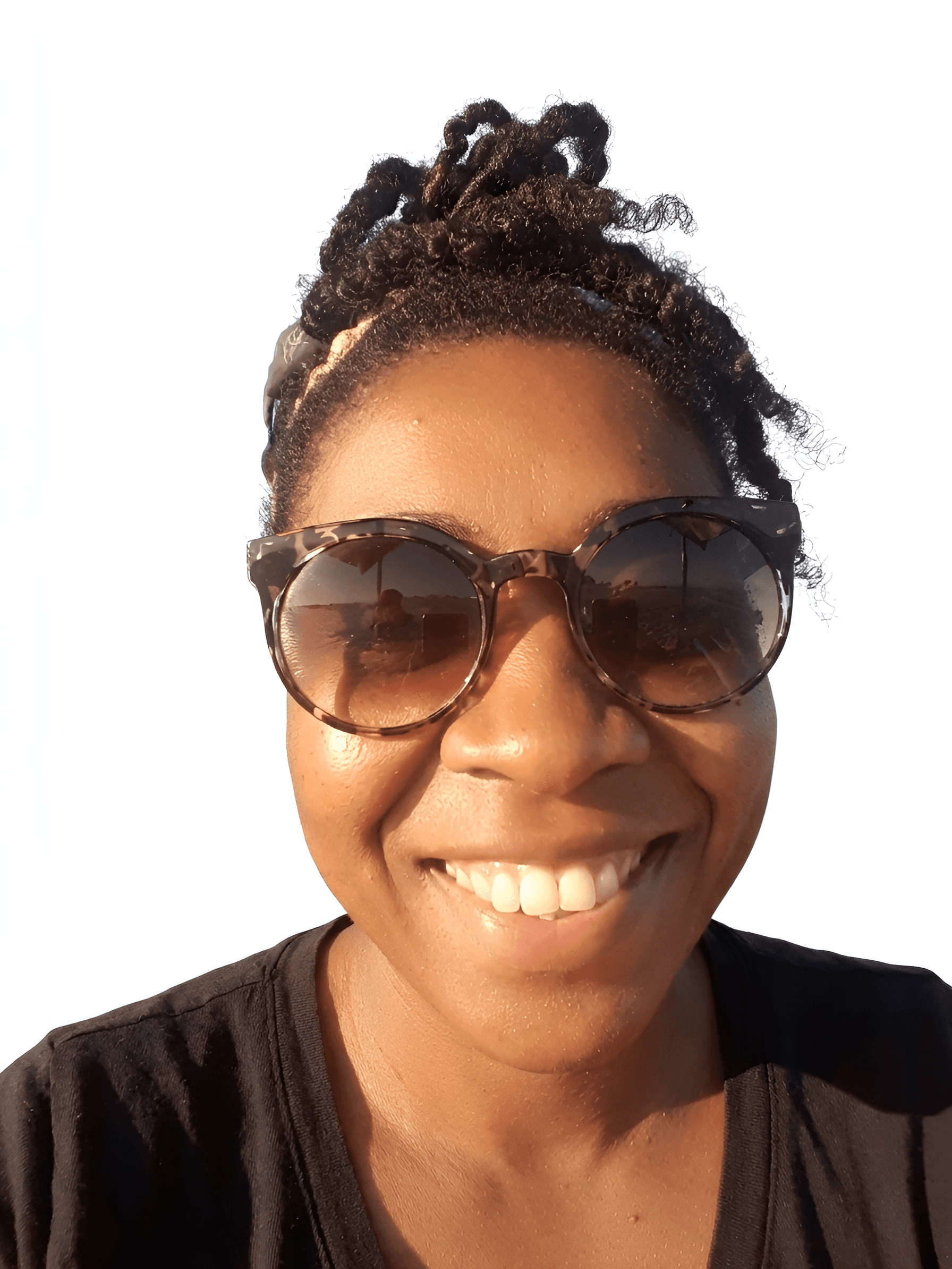 AI Image Enhancer: Sharpen Portrait with Sunglasses | BgRemovit