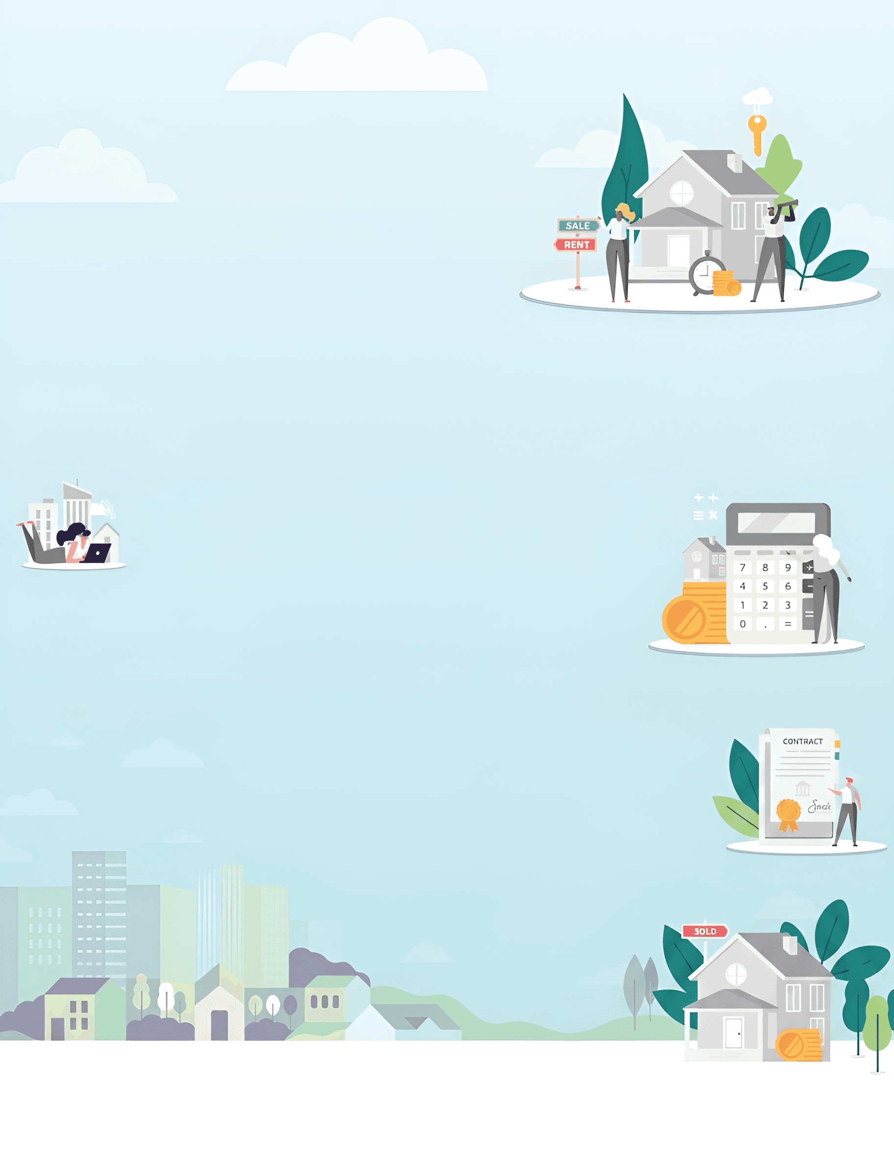 Crystal-Clear Real Estate Graphics: AI Enhances Vector Illustrations