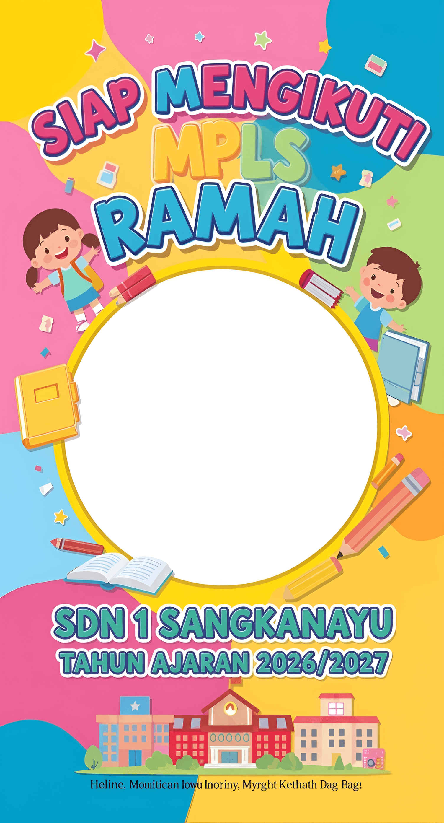 Enhance School Event Poster - AI Upscaling for MPLS Ramah