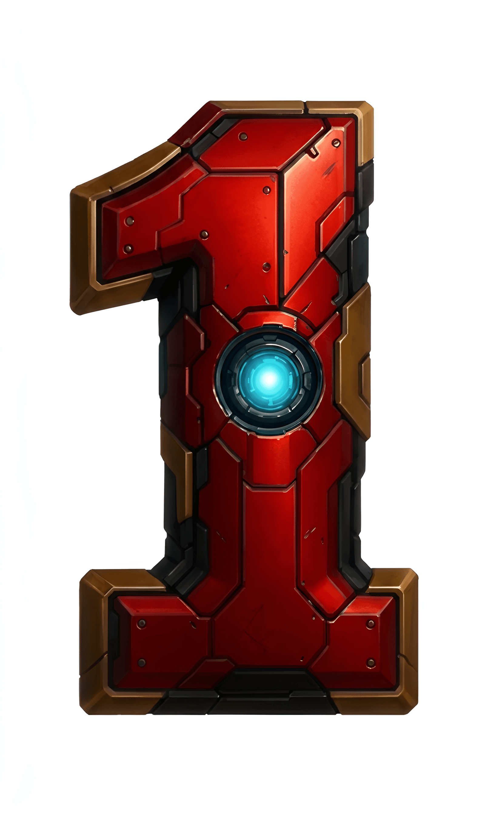 Upscale Sci-Fi Number 1: Iron Man Style Image Enhancement