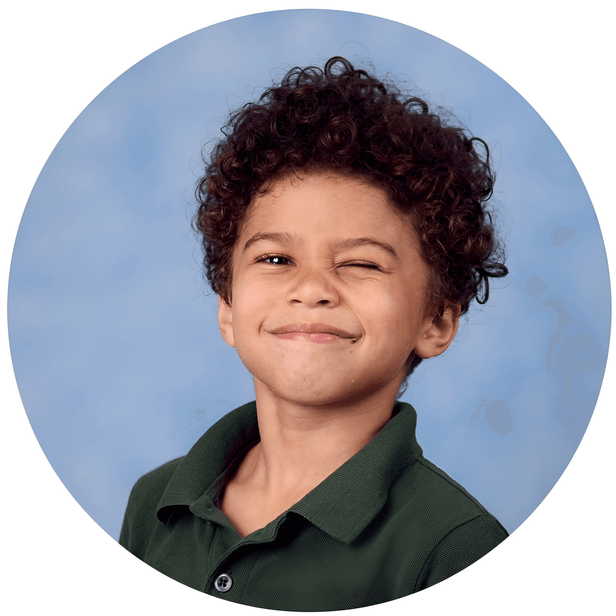 Upscale & Enhance Blurry Child Portrait with AI | BgRemovit