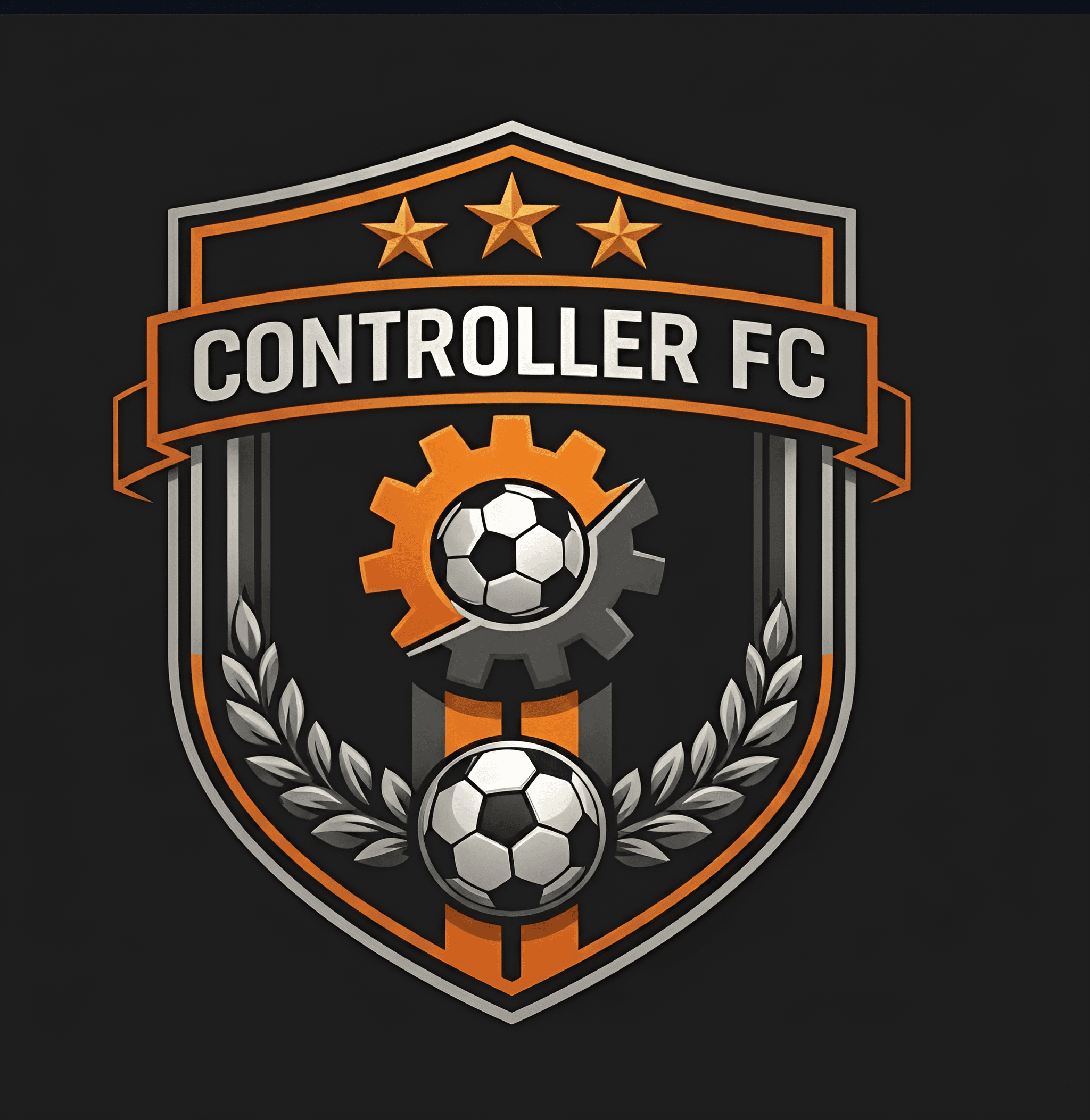 Upscale Controller FC Logo | AI Image Enhancer for Sports Crests