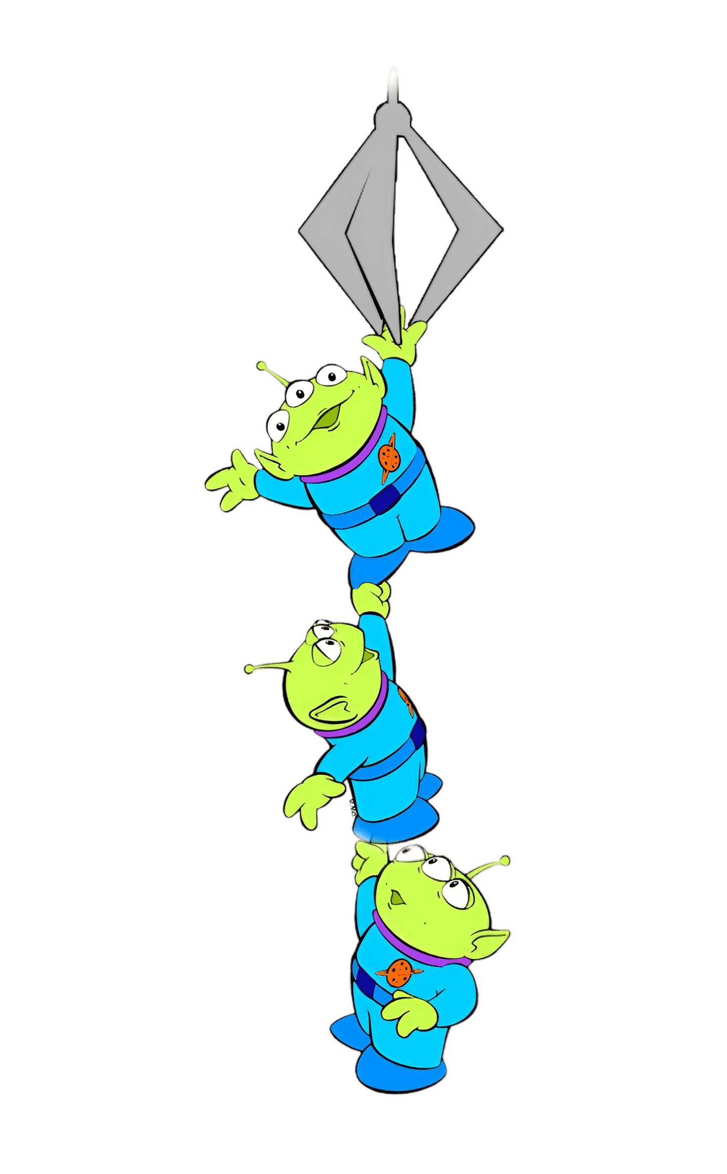 Upscale Toy Story Aliens from The Claw with AI | BgRemovit