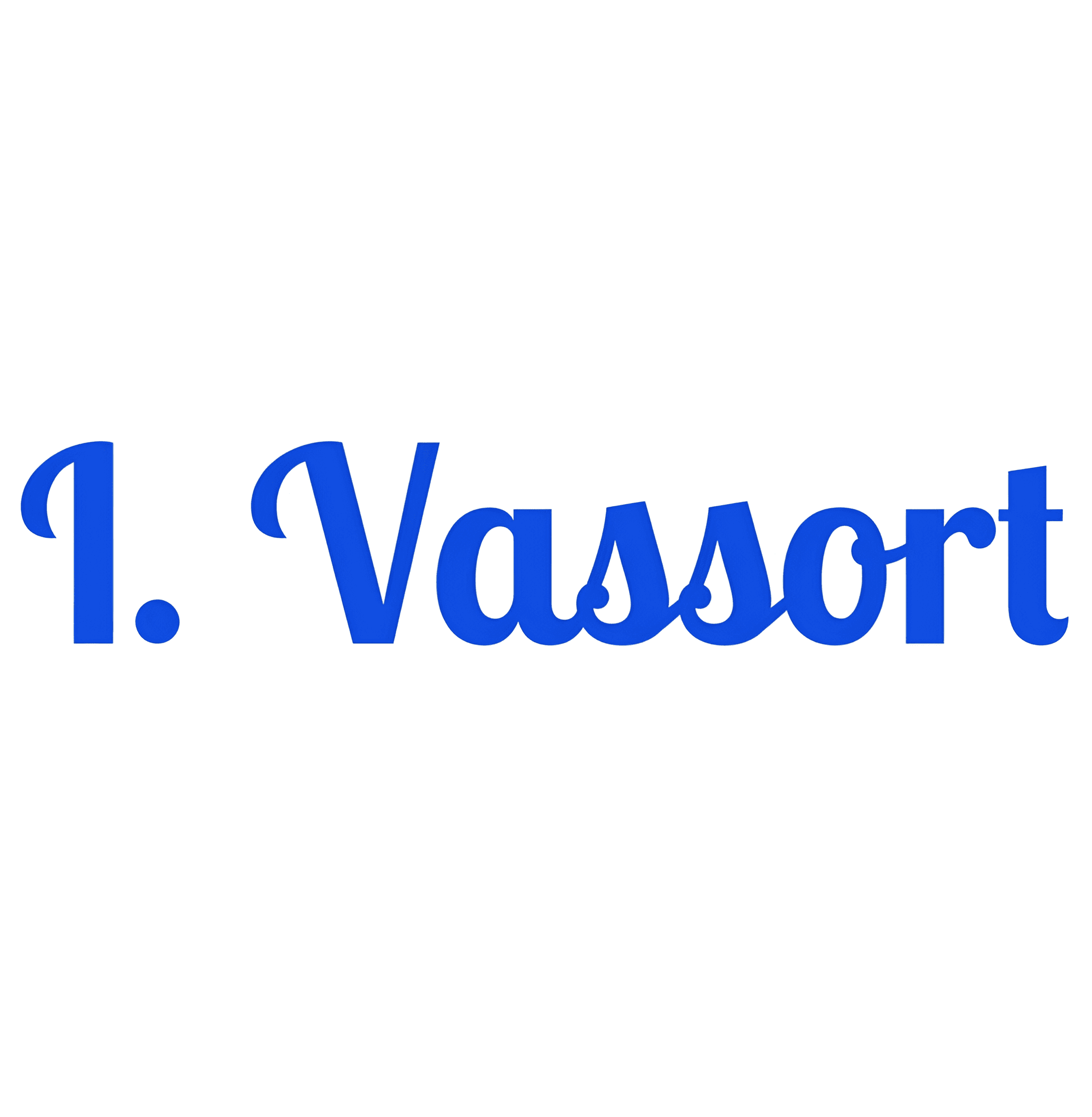 Crystal-Clear Text Enhancement for 'Vassort' Logo