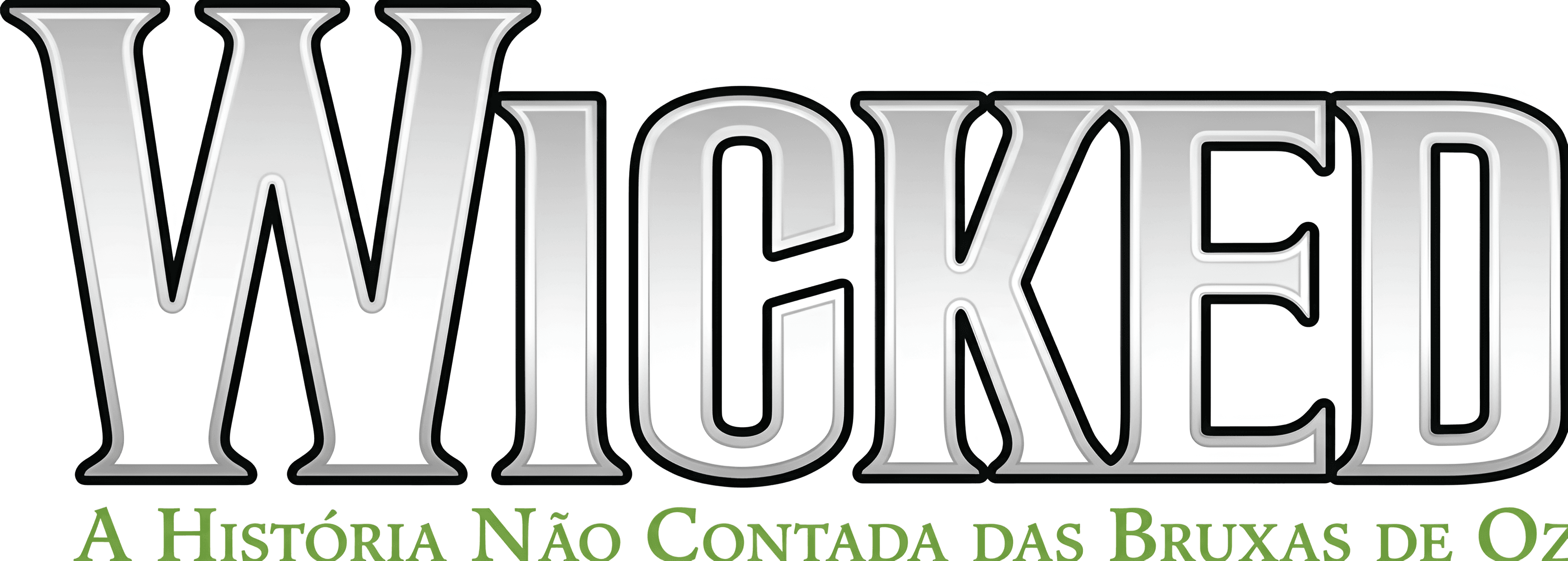 Upscale Wicked Logo | Sharpen Portuguese Musical Title with AI